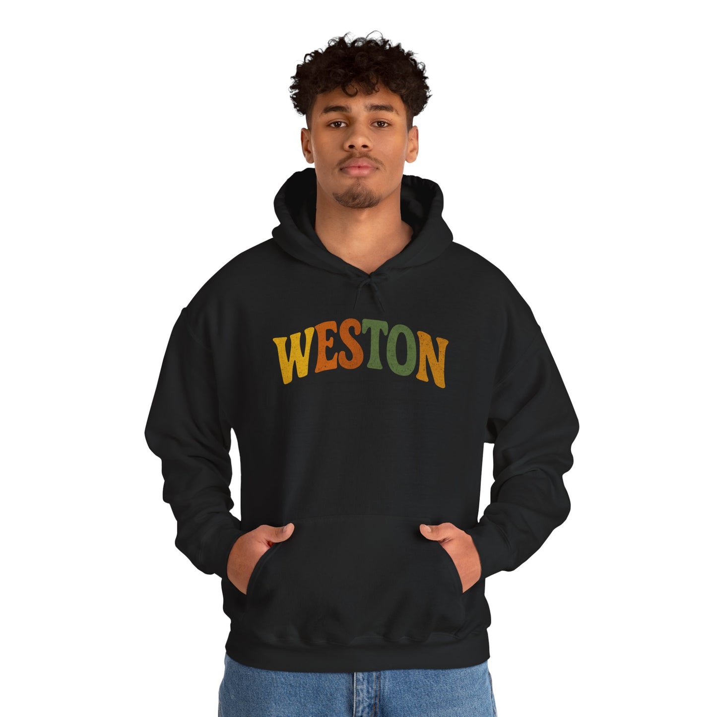 Weston Unisex Heavy Blend™ Hoodie - Cozy Casual Sweatshirt, Perfect for Fall, Gift for Him or Her, Everyday Comfort, Relaxed Style