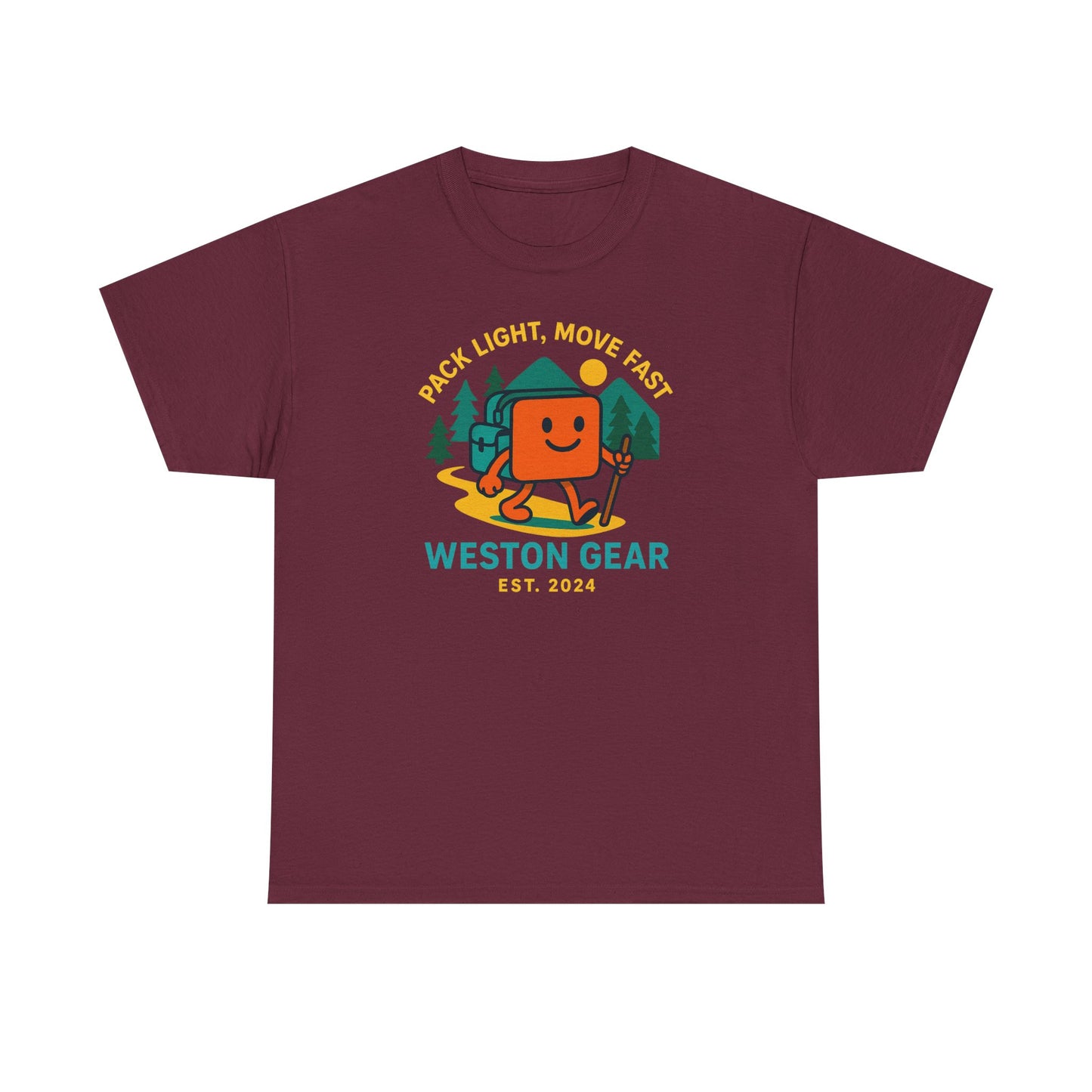 Adventurous Spirit Tee | Outdoor Hiking T-Shirt, Unisex Cotton Shirt, Gift for Nature Lovers, Camping Apparel, Cute Graphic Tee