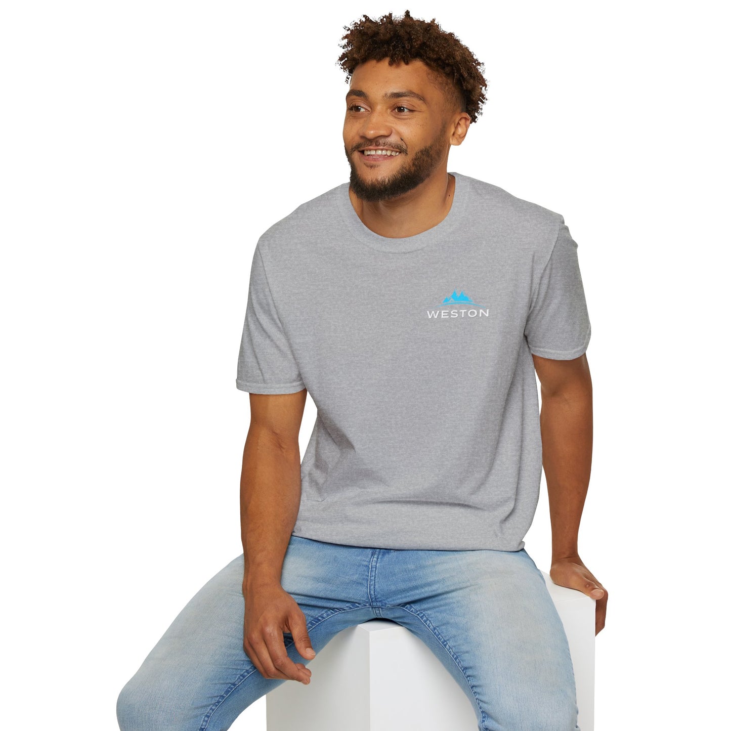 Weston Gear Logo T-Shirt | Softstyle Unisex Tee for Hikers, Campers & Outdoor Adventurers – Comfortable Everyday Wear