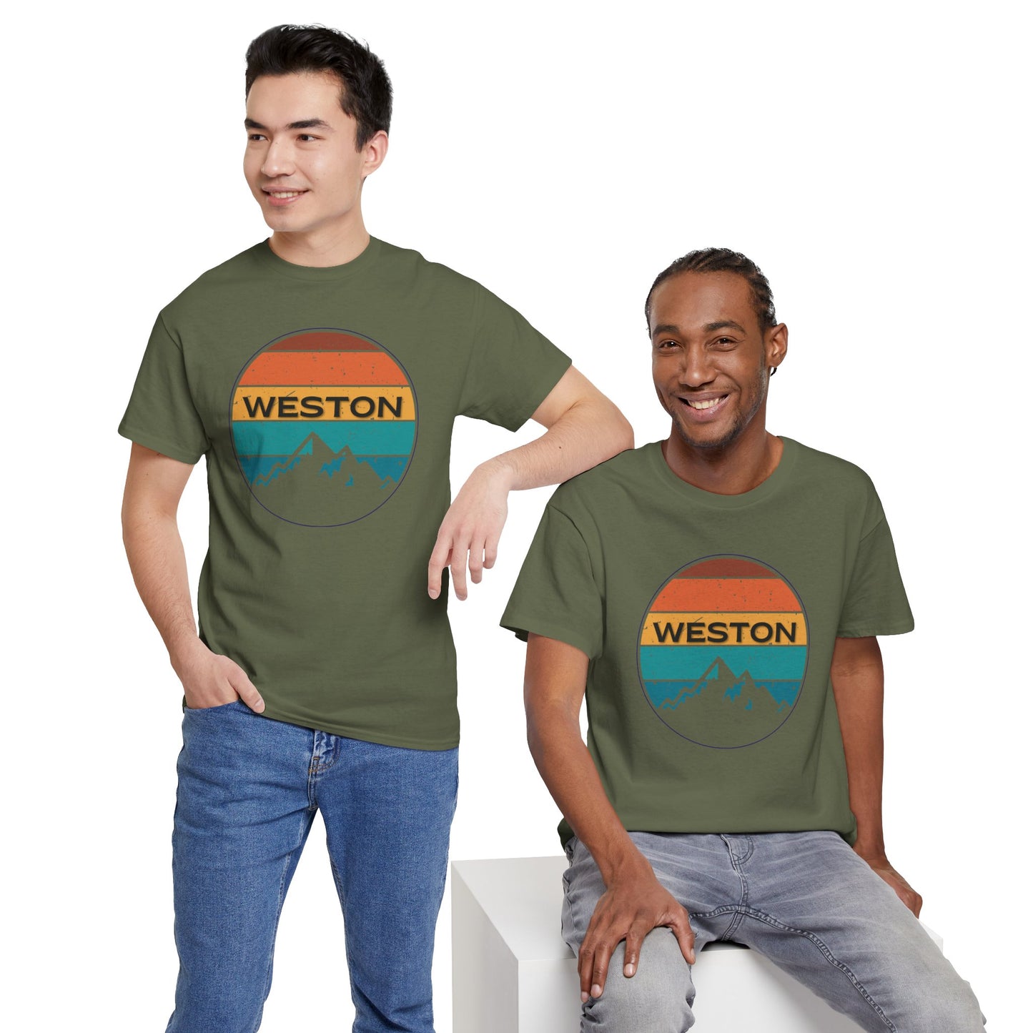 Weston Outdoor Gear Logo Tee – Unisex Cotton Hiking Shirt | Durable, Adventure-Ready Outdoor T-Shirt