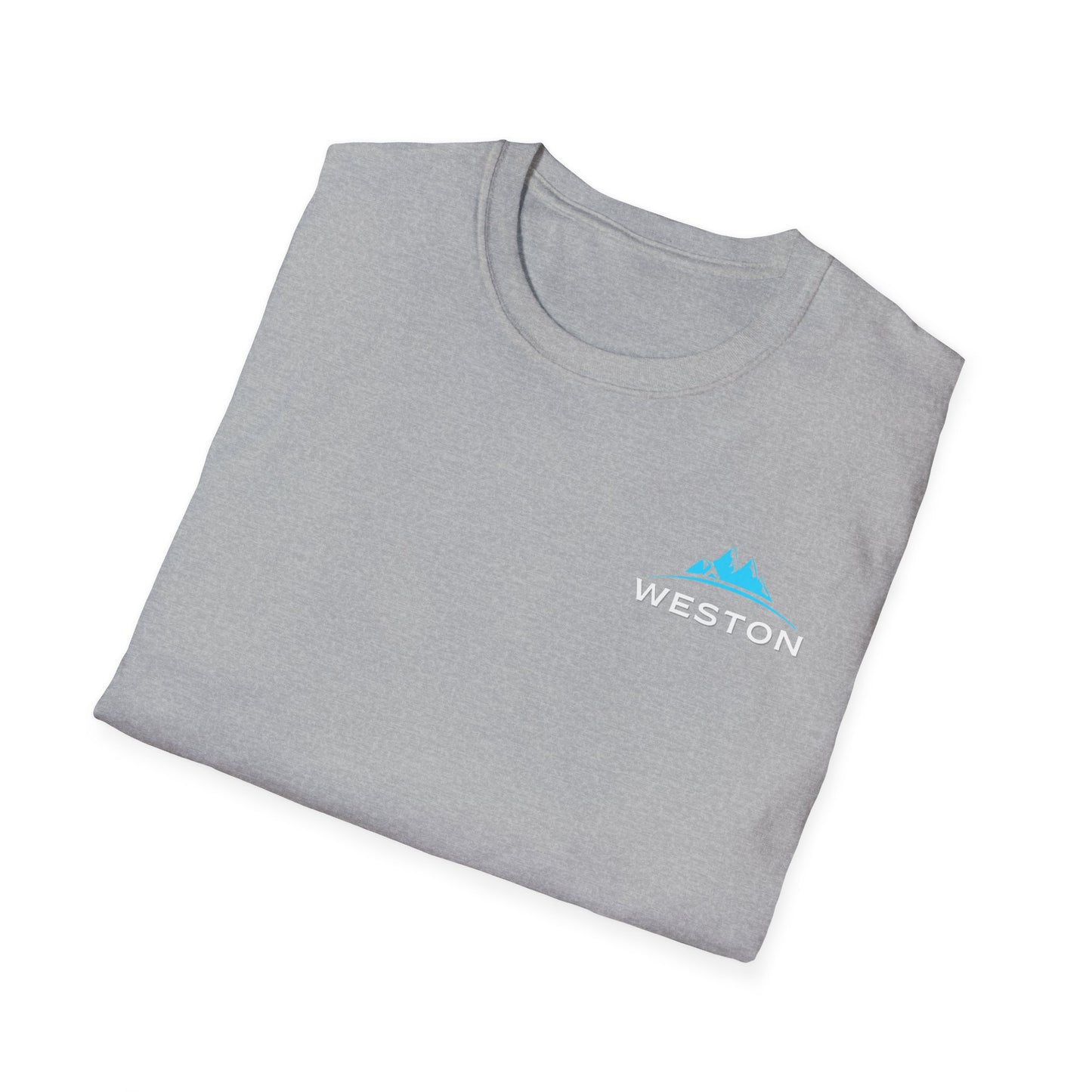 Weston Gear Logo T-Shirt | Softstyle Unisex Tee for Hikers, Campers & Outdoor Adventurers – Comfortable Everyday Wear
