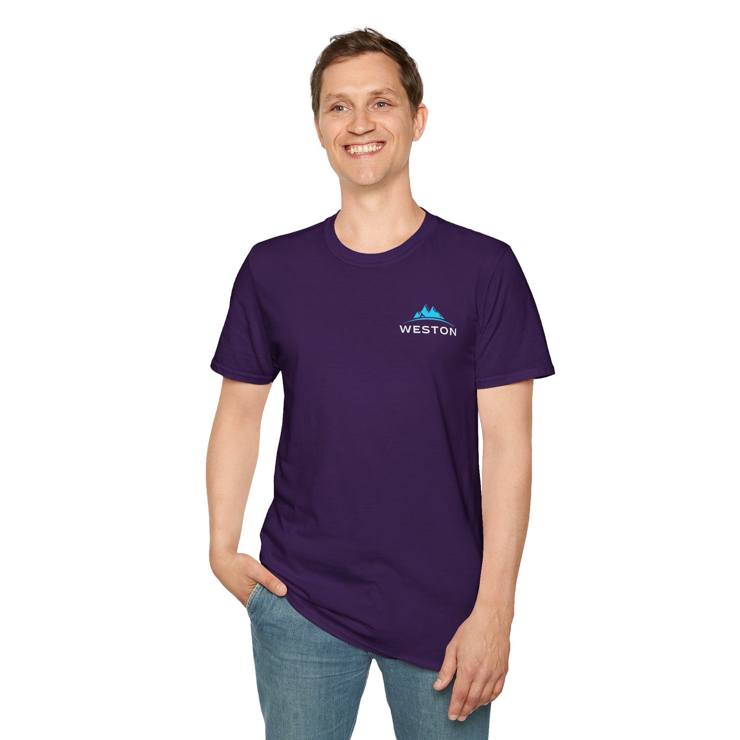 Weston Gear Logo T-Shirt | Softstyle Unisex Tee for Hikers, Campers & Outdoor Adventurers – Comfortable Everyday Wear
