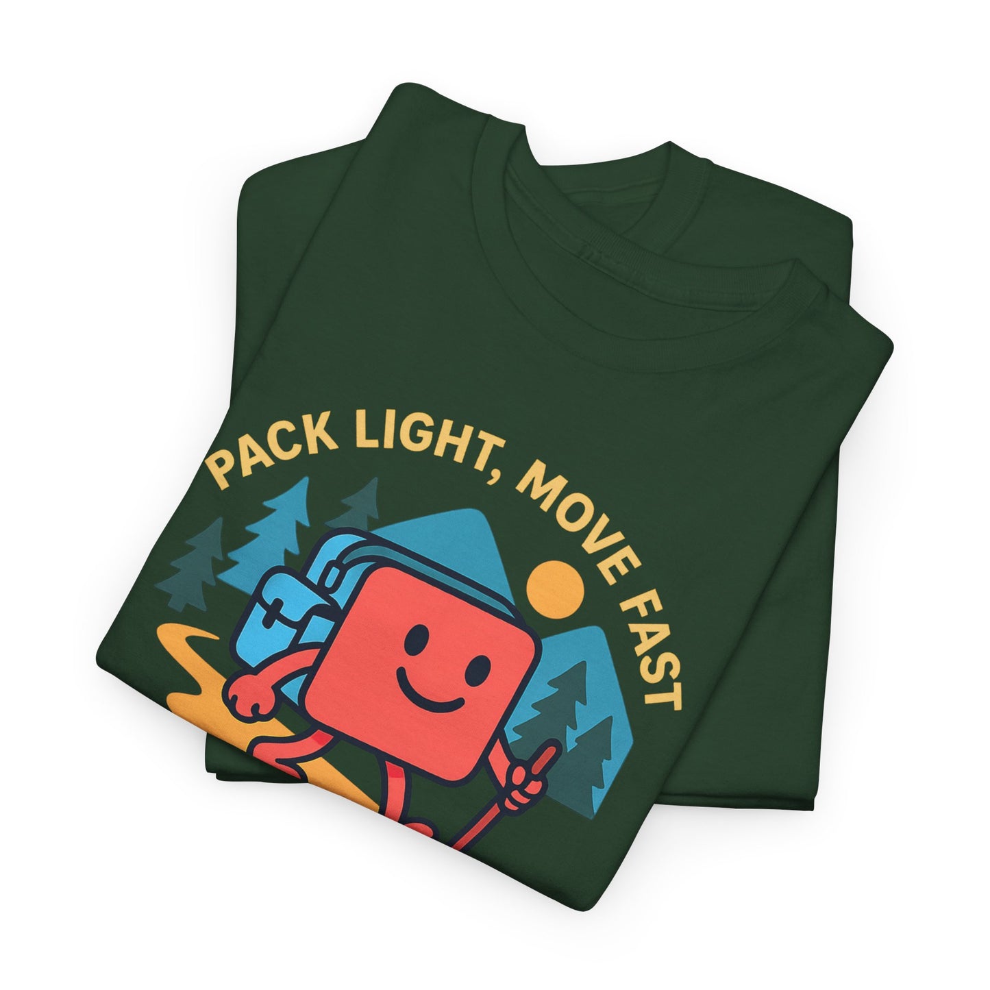 Weston Gear Boxy Hiking T-Shirt – Adventure Ready Unisex Heavy Cotton Tee | Outdoor Camping Graphic Shirt | Gift for Explorers