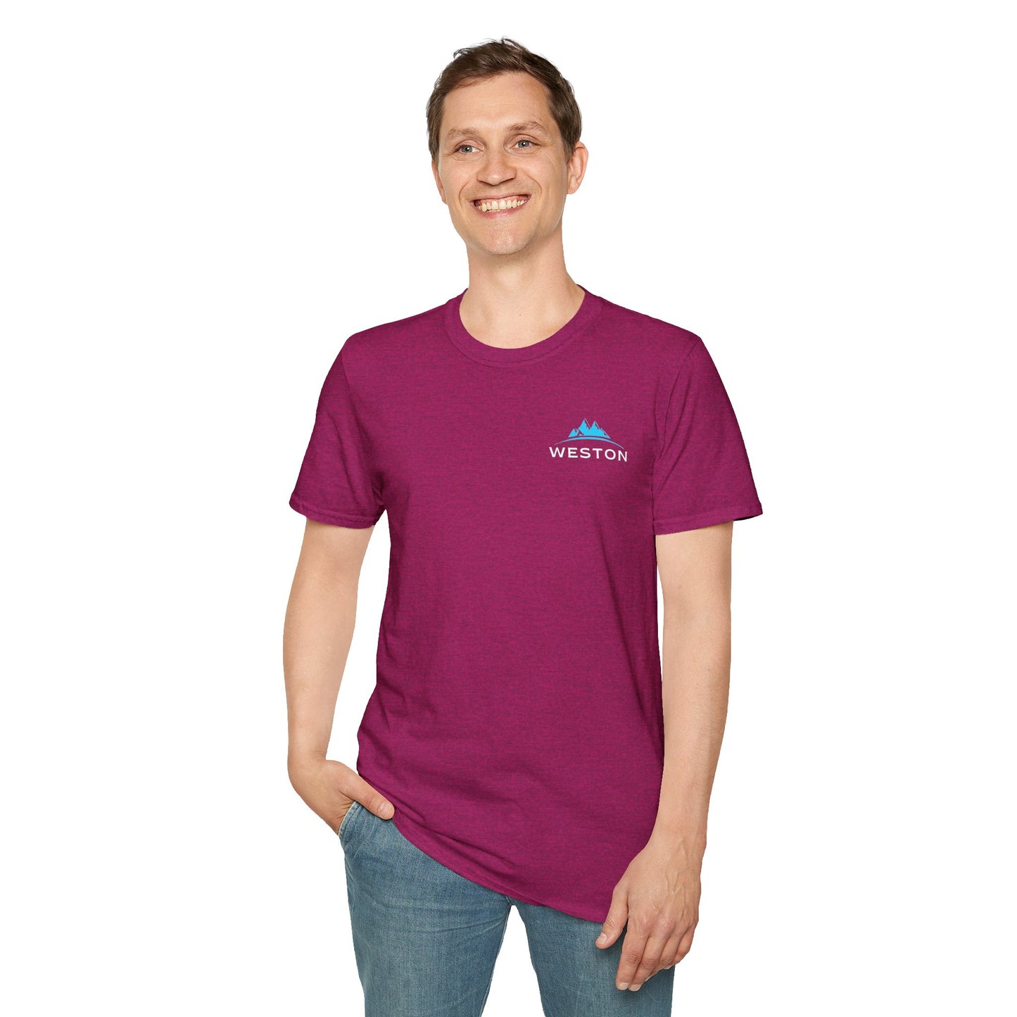 Weston Gear Logo T-Shirt | Softstyle Unisex Tee for Hikers, Campers & Outdoor Adventurers – Comfortable Everyday Wear