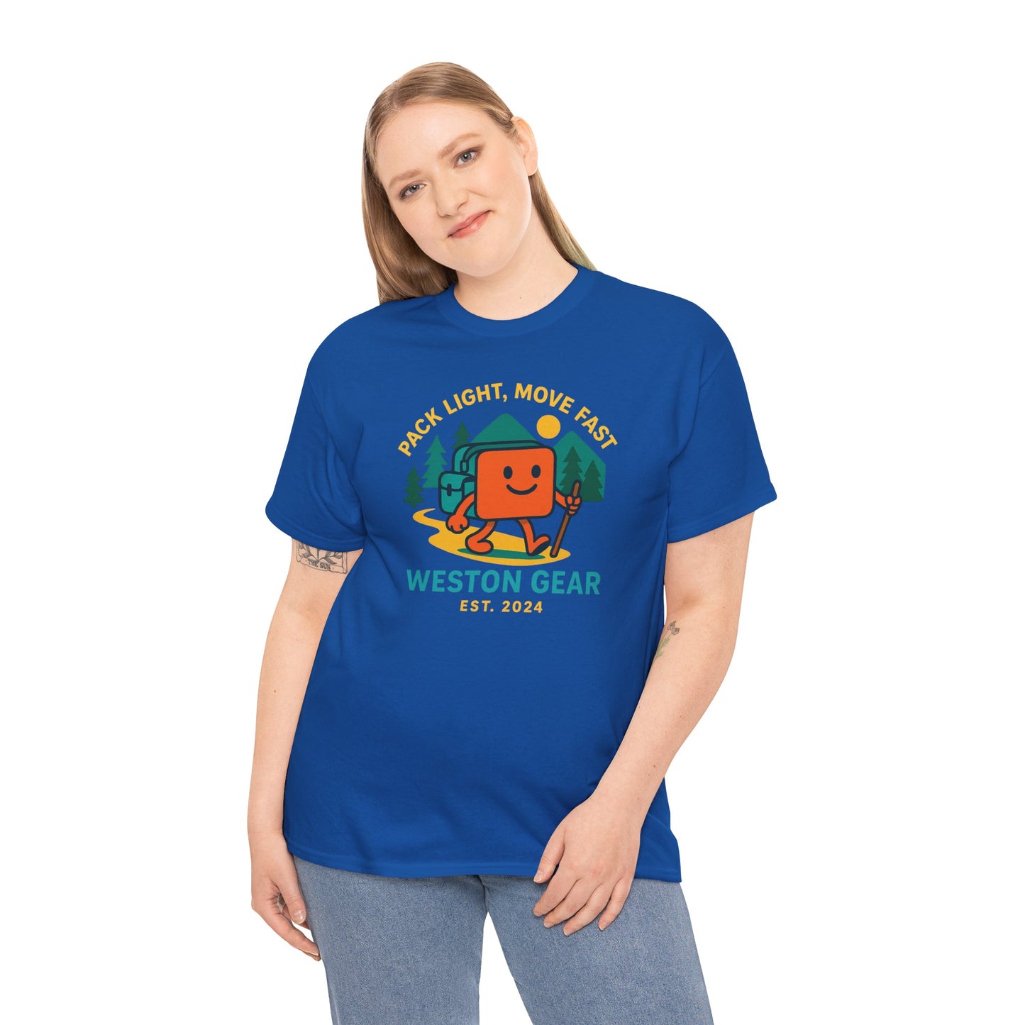 Adventurous Spirit Tee | Outdoor Hiking T-Shirt, Unisex Cotton Shirt, Gift for Nature Lovers, Camping Apparel, Cute Graphic Tee