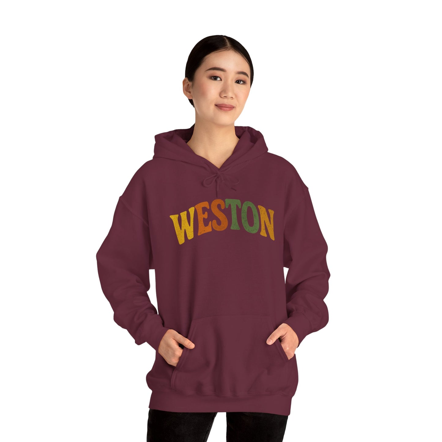 Weston Unisex Heavy Blend™ Hoodie - Cozy Casual Sweatshirt, Perfect for Fall, Gift for Him or Her, Everyday Comfort, Relaxed Style