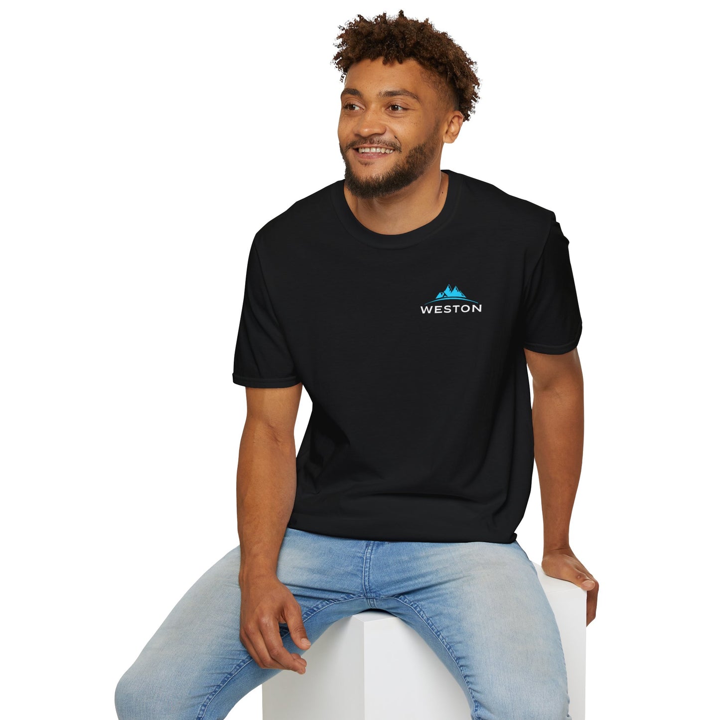 Weston Gear Logo T-Shirt | Softstyle Unisex Tee for Hikers, Campers & Outdoor Adventurers – Comfortable Everyday Wear