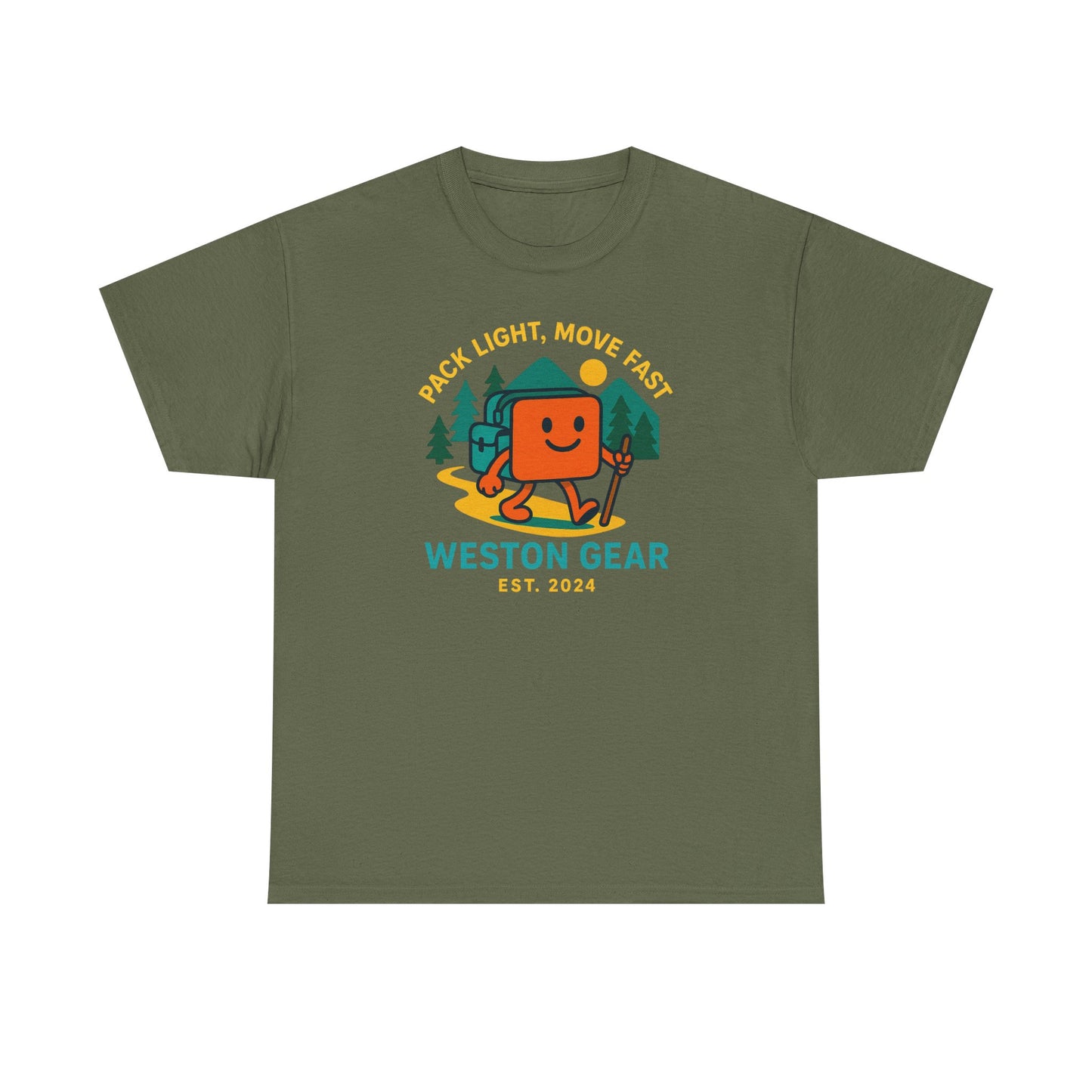 Adventurous Spirit Tee | Outdoor Hiking T-Shirt, Unisex Cotton Shirt, Gift for Nature Lovers, Camping Apparel, Cute Graphic Tee