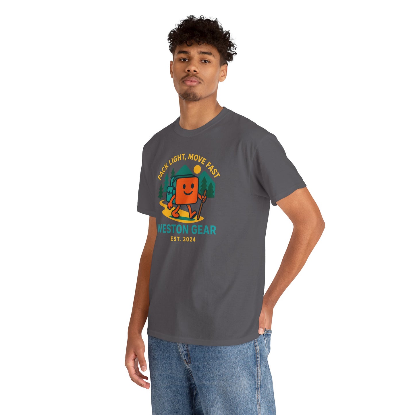Adventurous Spirit Tee | Outdoor Hiking T-Shirt, Unisex Cotton Shirt, Gift for Nature Lovers, Camping Apparel, Cute Graphic Tee