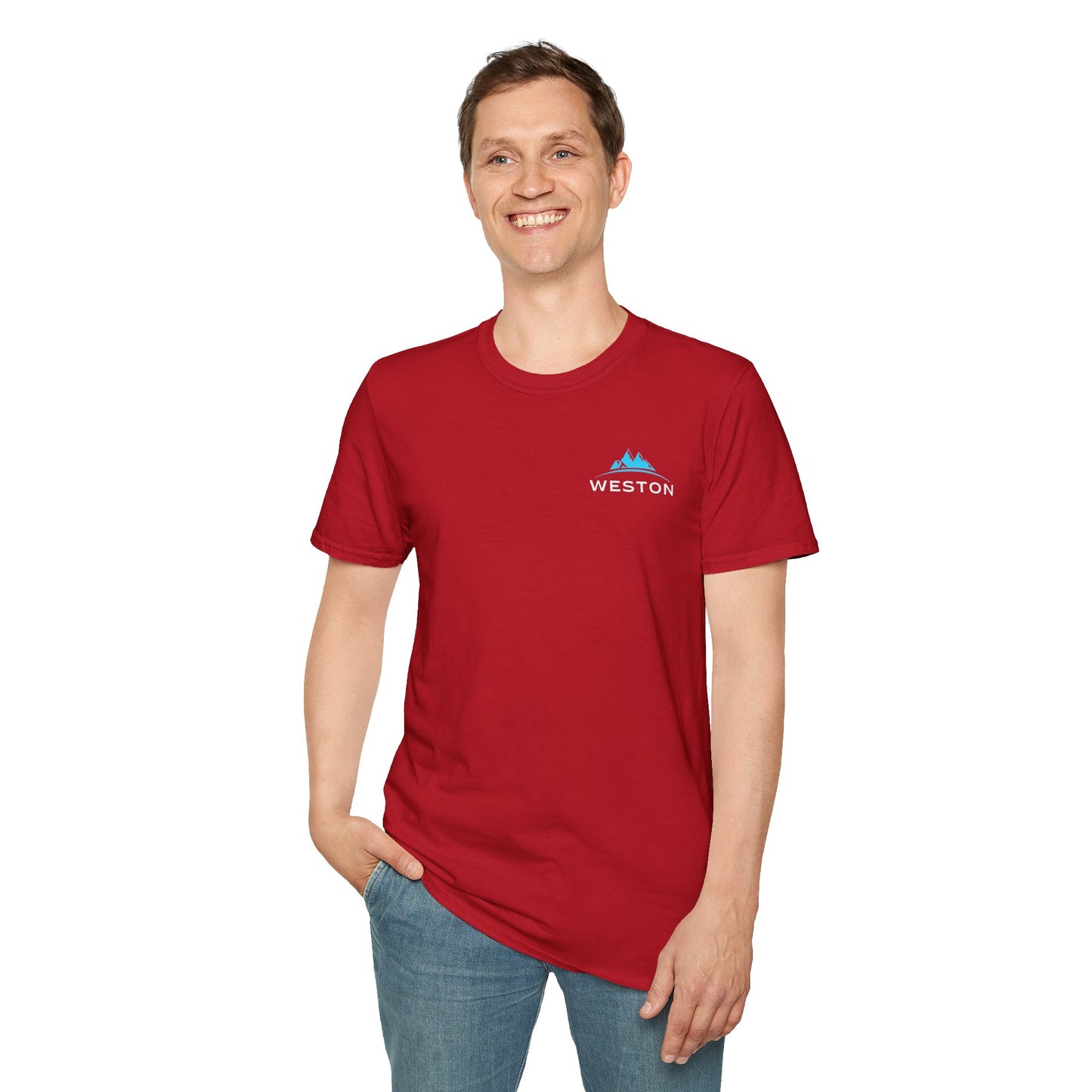 Weston Gear Logo T-Shirt | Softstyle Unisex Tee for Hikers, Campers & Outdoor Adventurers – Comfortable Everyday Wear
