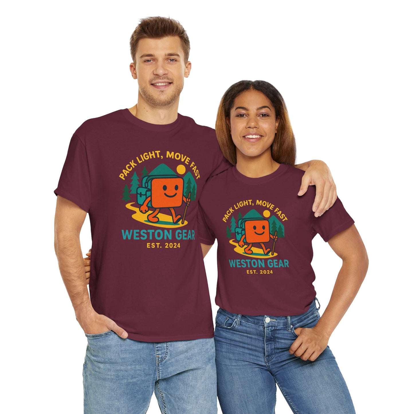 Adventurous Spirit Tee | Outdoor Hiking T-Shirt, Unisex Cotton Shirt, Gift for Nature Lovers, Camping Apparel, Cute Graphic Tee