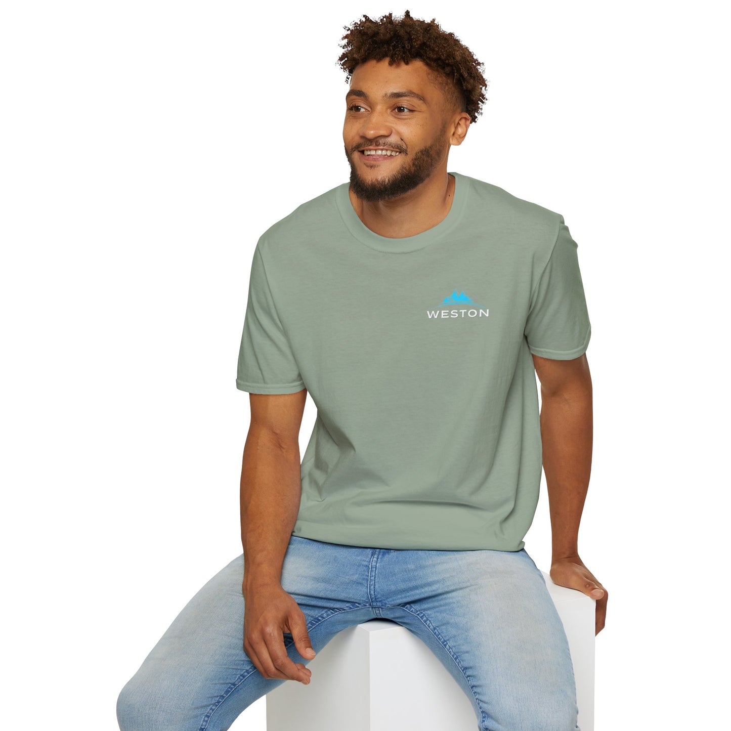 Weston Gear Logo T-Shirt | Softstyle Unisex Tee for Hikers, Campers & Outdoor Adventurers – Comfortable Everyday Wear