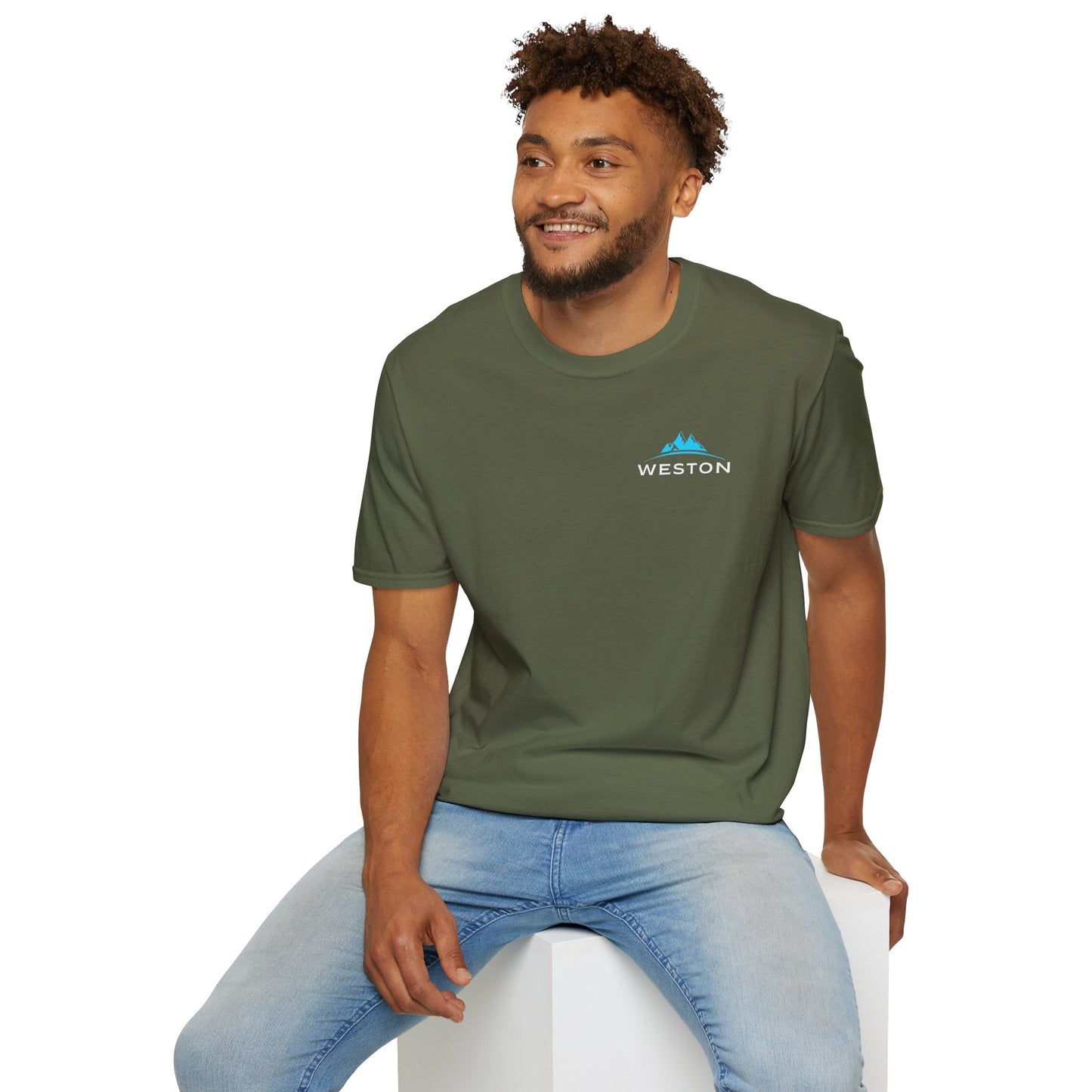 Weston Gear Logo T-Shirt | Softstyle Unisex Tee for Hikers, Campers & Outdoor Adventurers – Comfortable Everyday Wear