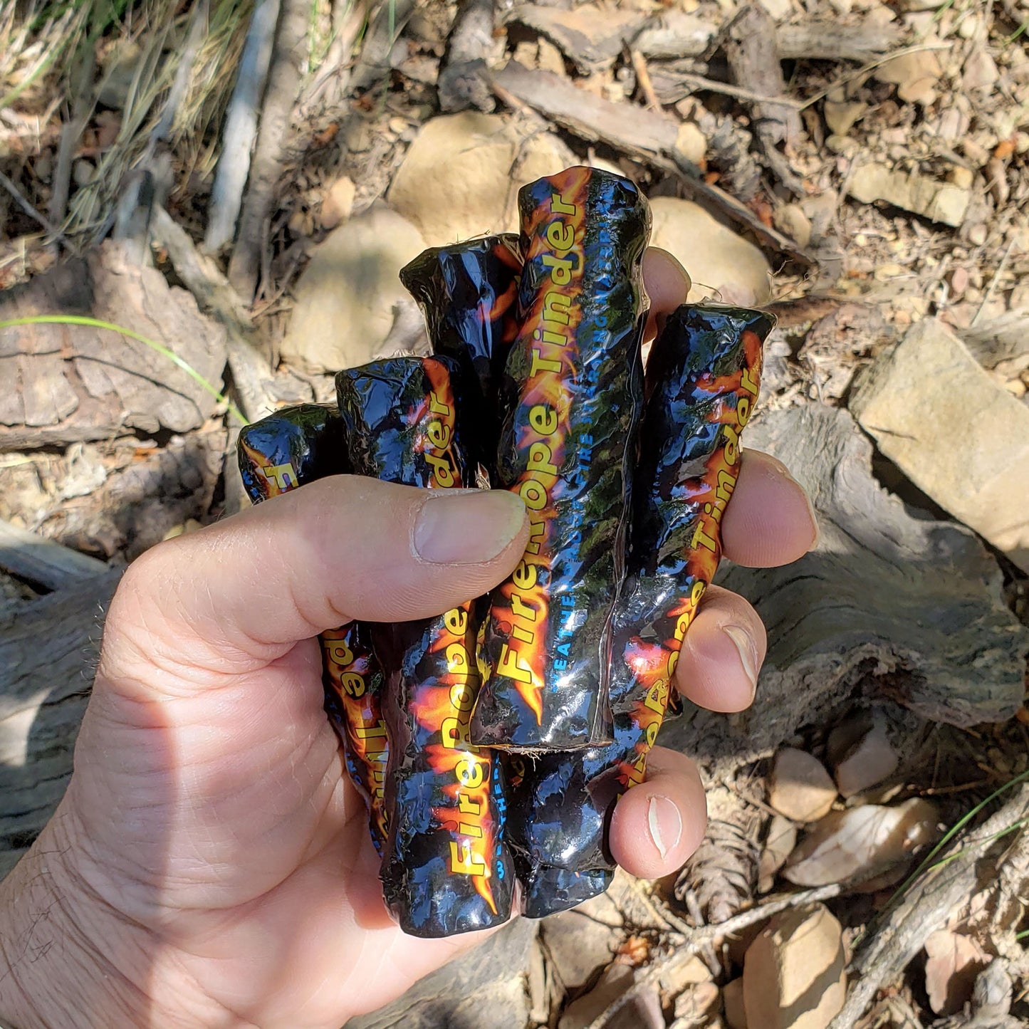 FireRope™ Mini - Firestarting Tinder - 6PK / 24PK