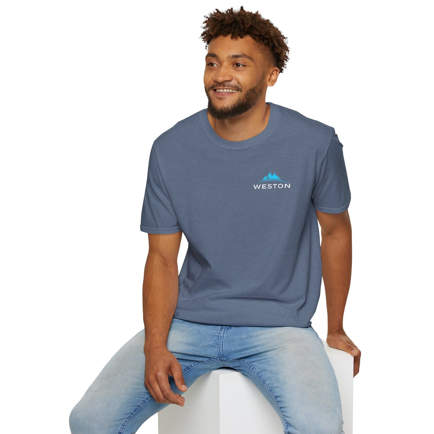 Weston Gear Logo T-Shirt | Softstyle Unisex Tee for Hikers, Campers & Outdoor Adventurers – Comfortable Everyday Wear