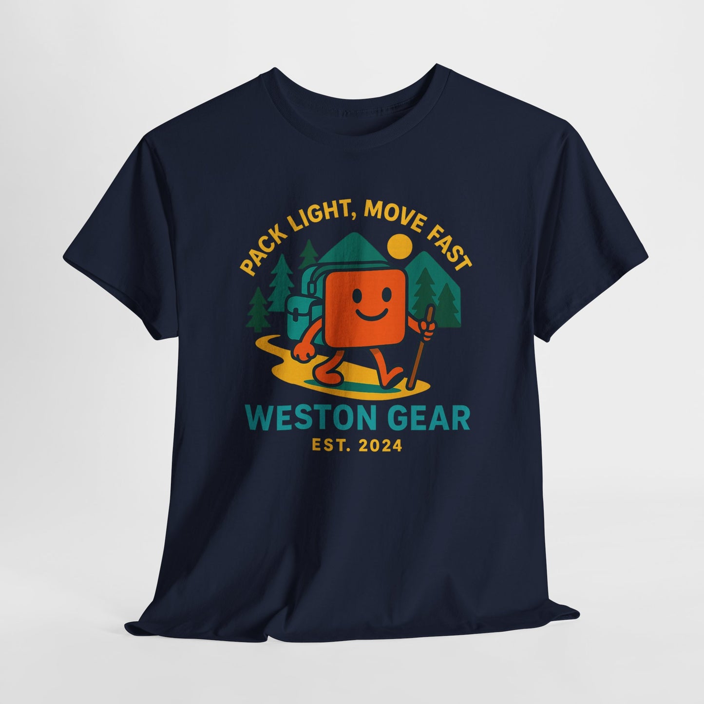 Adventurous Spirit Tee | Outdoor Hiking T-Shirt, Unisex Cotton Shirt, Gift for Nature Lovers, Camping Apparel, Cute Graphic Tee
