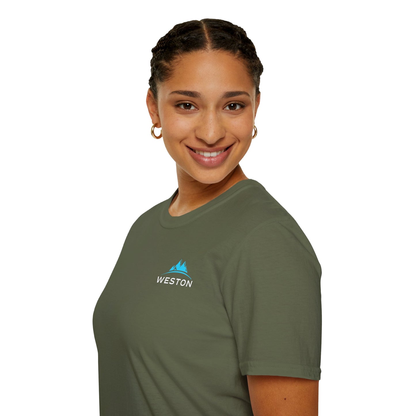 Weston Gear Logo T-Shirt | Softstyle Unisex Tee for Hikers, Campers & Outdoor Adventurers – Comfortable Everyday Wear