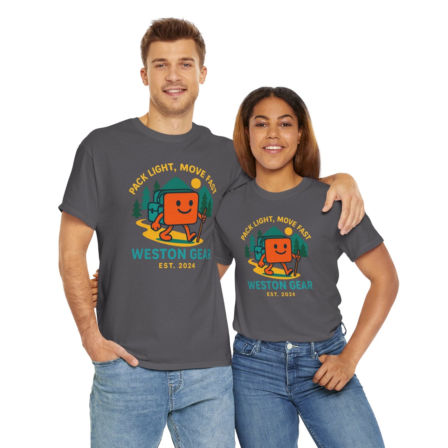 Adventurous Spirit Tee | Outdoor Hiking T-Shirt, Unisex Cotton Shirt, Gift for Nature Lovers, Camping Apparel, Cute Graphic Tee