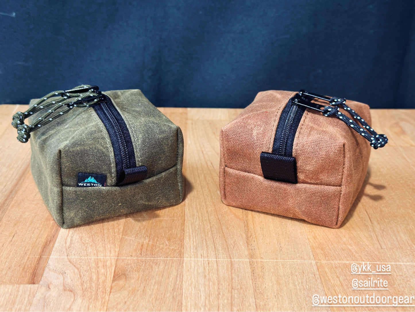 Waxed Canvas Pouch Perfect for Trangia Burners and Essential Gear, EDC Pouch, Bushcraft Gear, Survivalist Gear, Trangia Storage, Canvas Bag