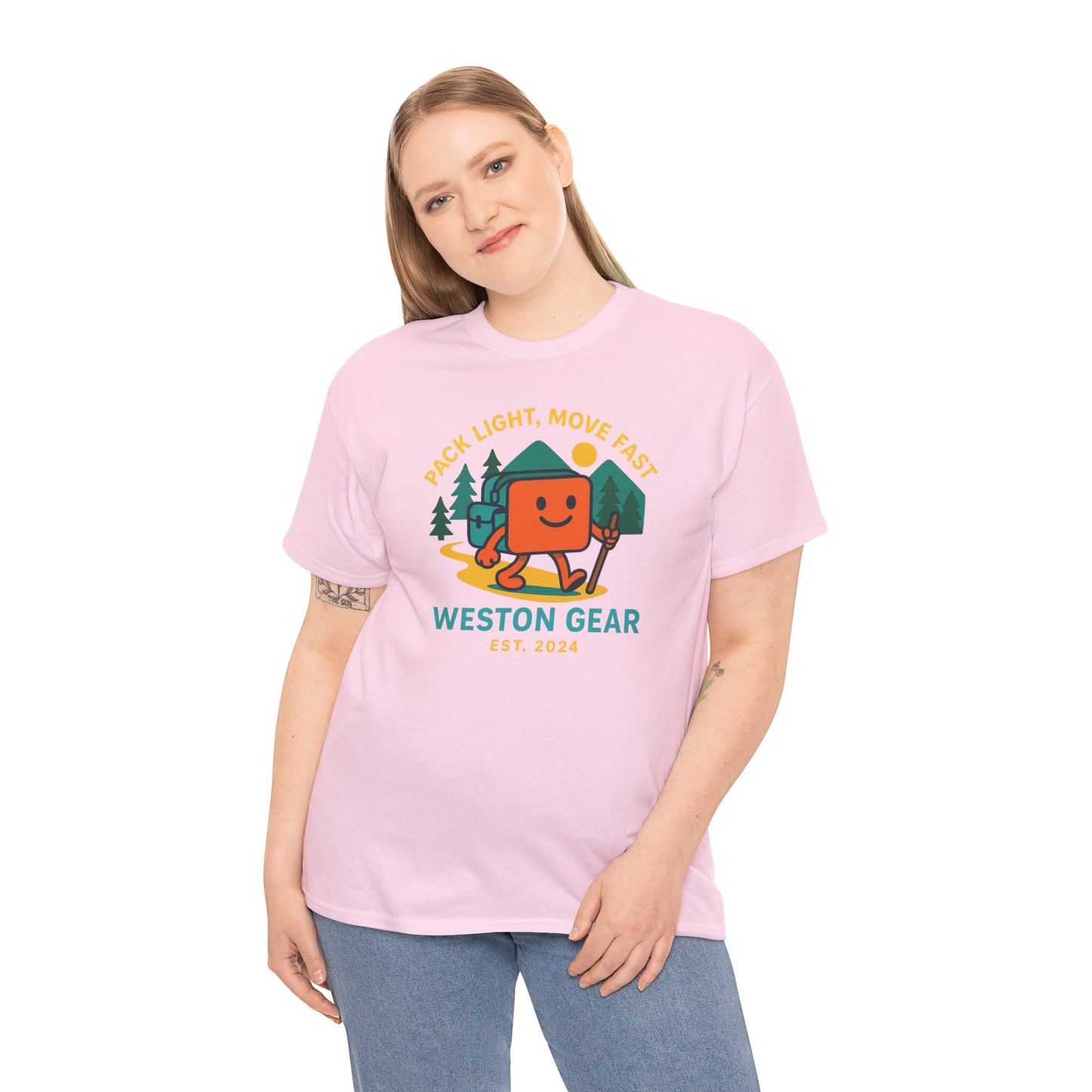 Adventurous Spirit Tee | Outdoor Hiking T-Shirt, Unisex Cotton Shirt, Gift for Nature Lovers, Camping Apparel, Cute Graphic Tee