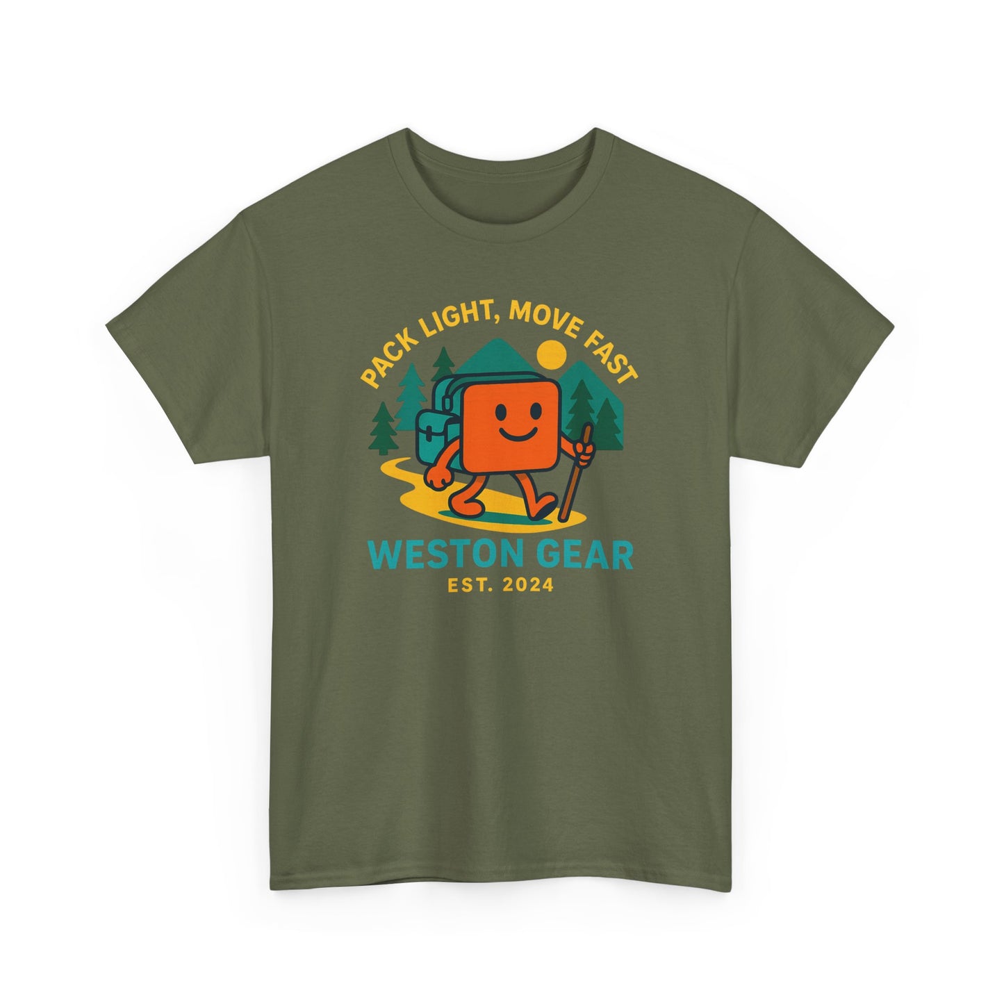 Adventurous Spirit Tee | Outdoor Hiking T-Shirt, Unisex Cotton Shirt, Gift for Nature Lovers, Camping Apparel, Cute Graphic Tee