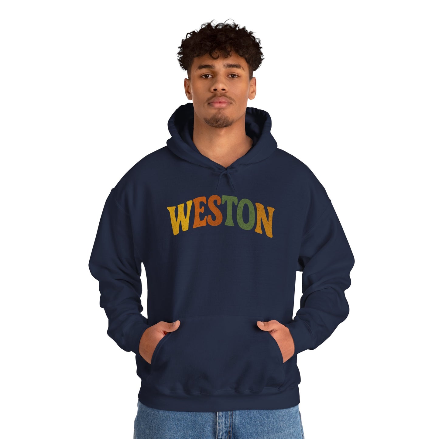 Weston Unisex Heavy Blend™ Hoodie - Cozy Casual Sweatshirt, Perfect for Fall, Gift for Him or Her, Everyday Comfort, Relaxed Style