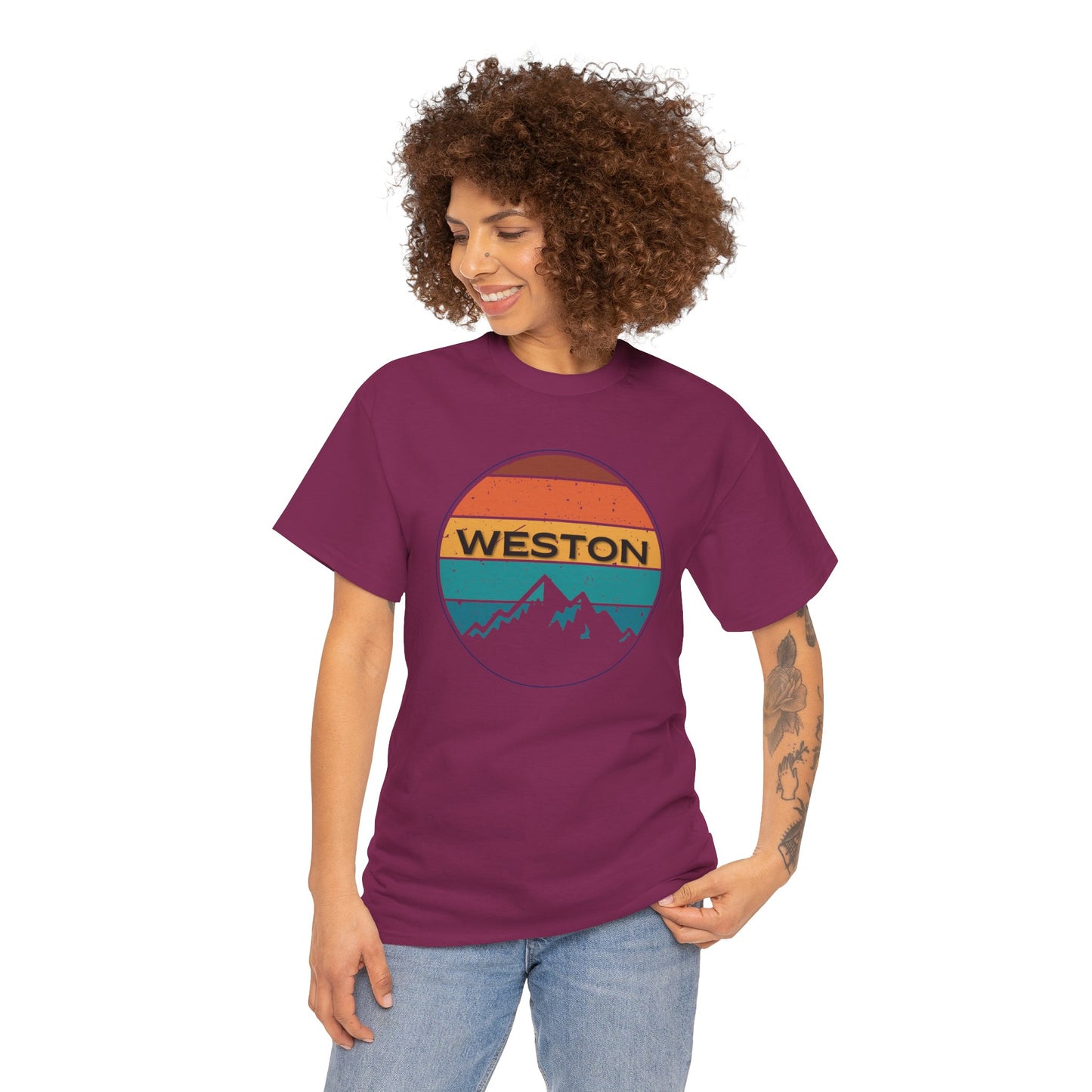 Weston Outdoor Gear Logo Tee – Unisex Cotton Hiking Shirt | Durable, Adventure-Ready Outdoor T-Shirt