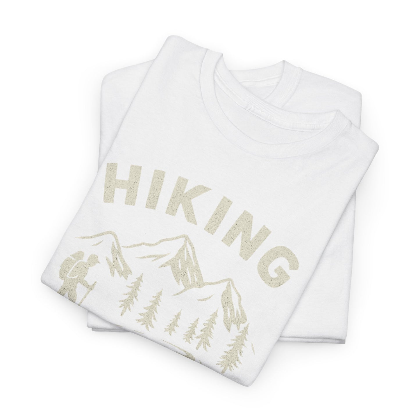 Unisex Heavy Cotton Adventure Tee – Outdoor Hiking Shirt, Sustainable Eco-Friendly T-Shirt for Nature Lovers & Everyday Wear