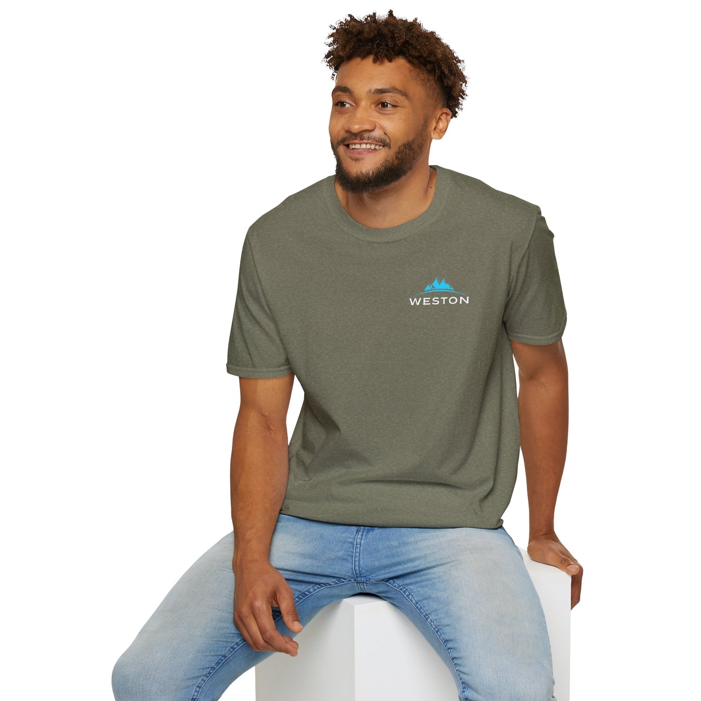 Weston Gear Logo T-Shirt | Softstyle Unisex Tee for Hikers, Campers & Outdoor Adventurers – Comfortable Everyday Wear
