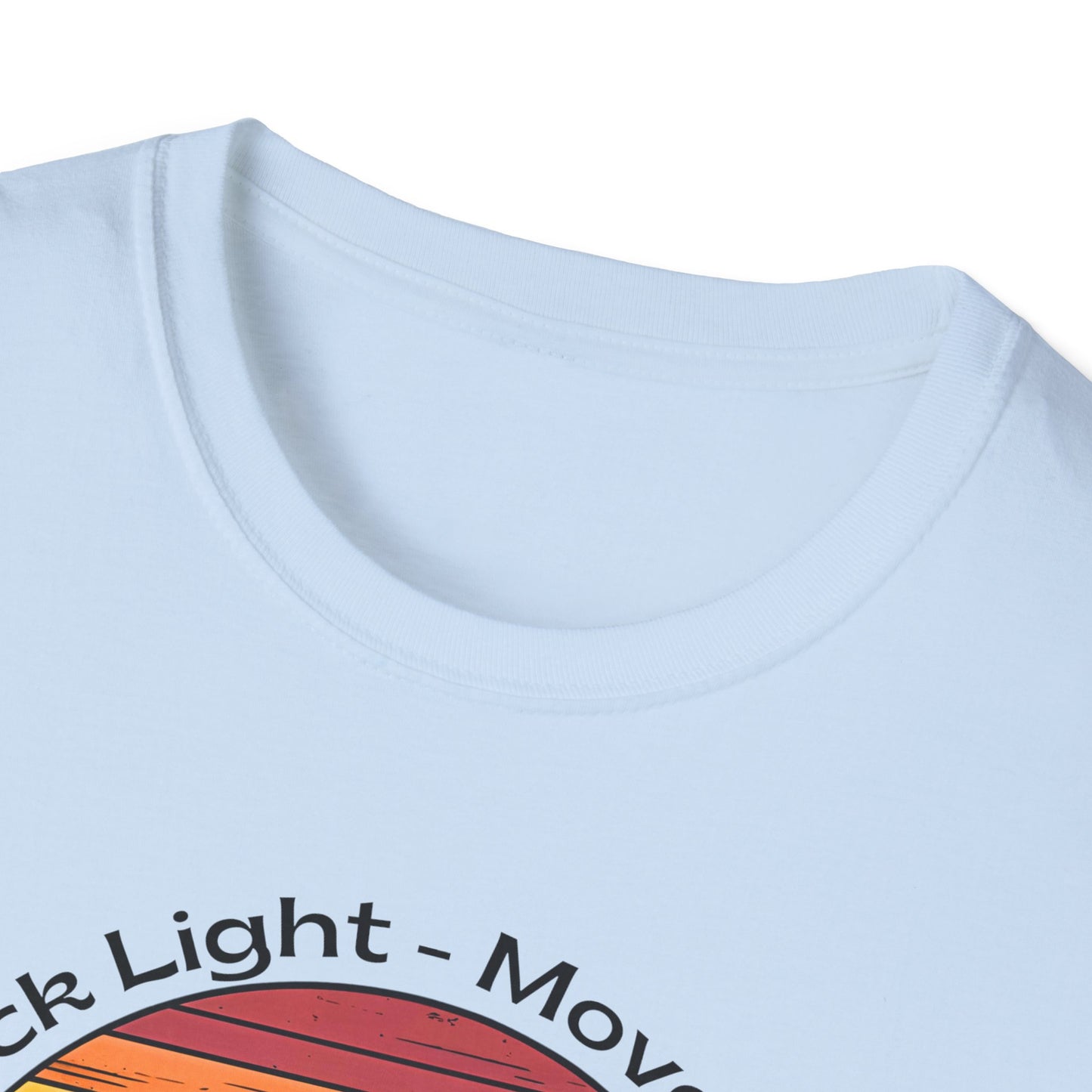 Pack light Move fast – Unisex Adventure T-Shirt for Hiking, Camping & Travel