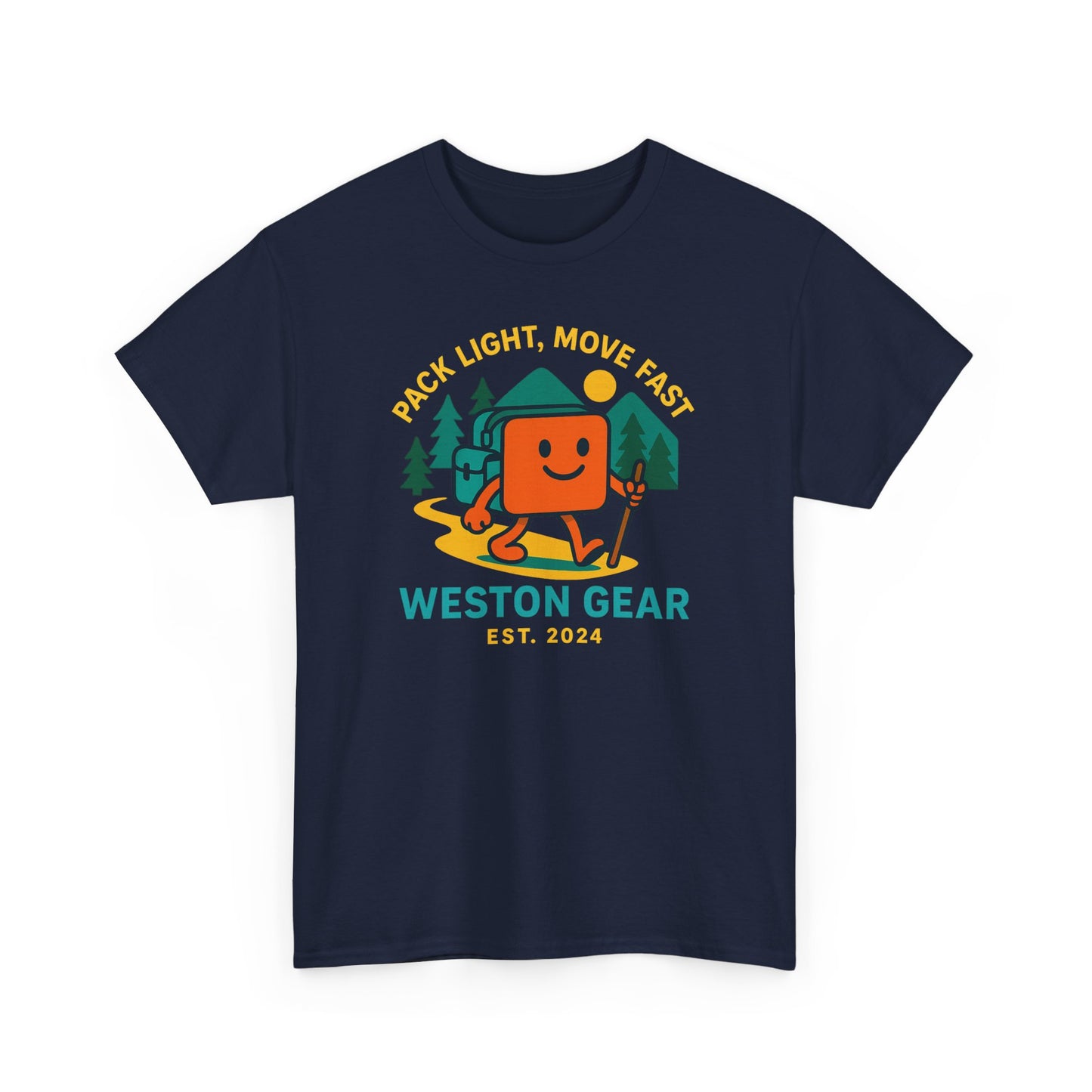 Adventurous Spirit Tee | Outdoor Hiking T-Shirt, Unisex Cotton Shirt, Gift for Nature Lovers, Camping Apparel, Cute Graphic Tee