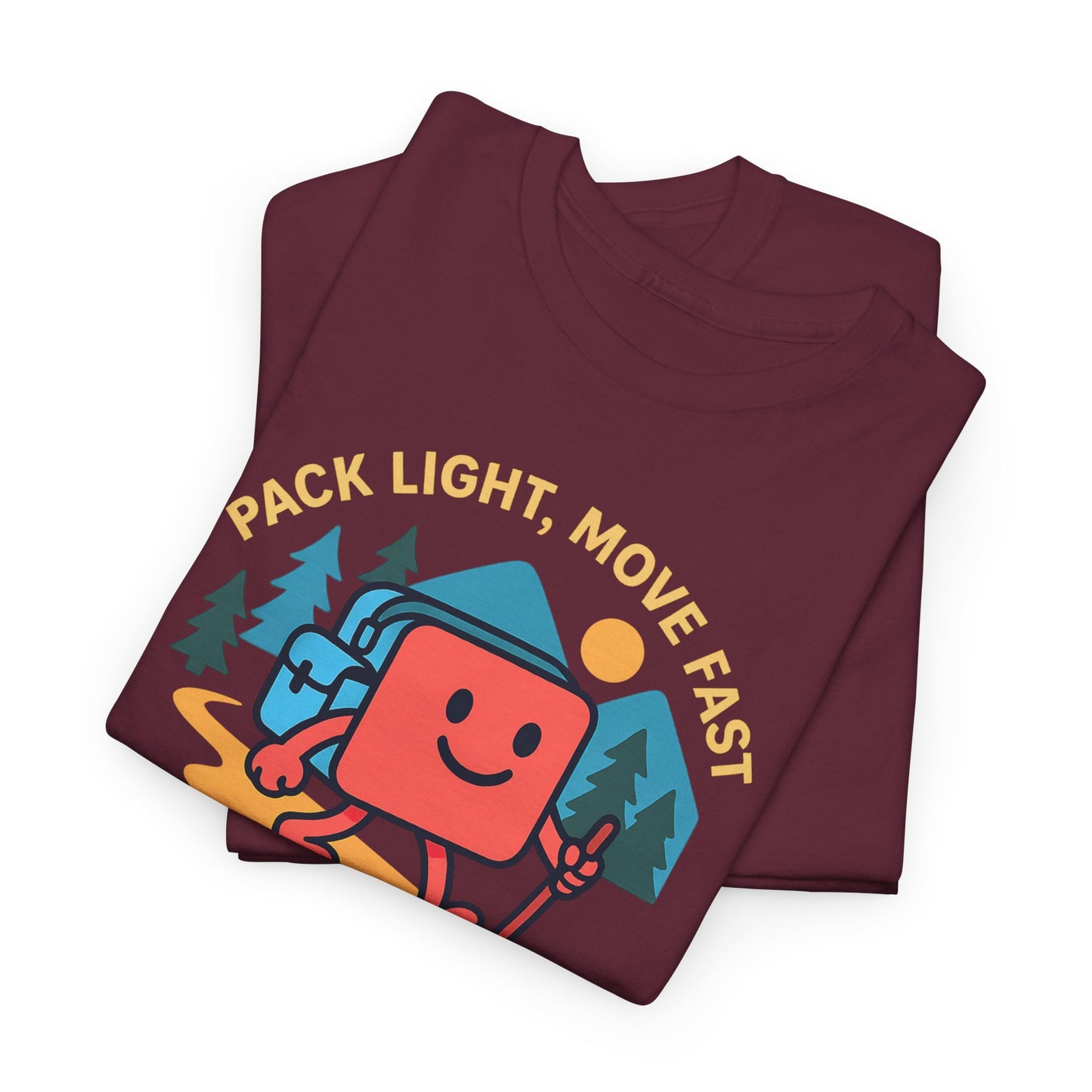 Weston Gear Boxy Hiking T-Shirt – Adventure Ready Unisex Heavy Cotton Tee | Outdoor Camping Graphic Shirt | Gift for Explorers