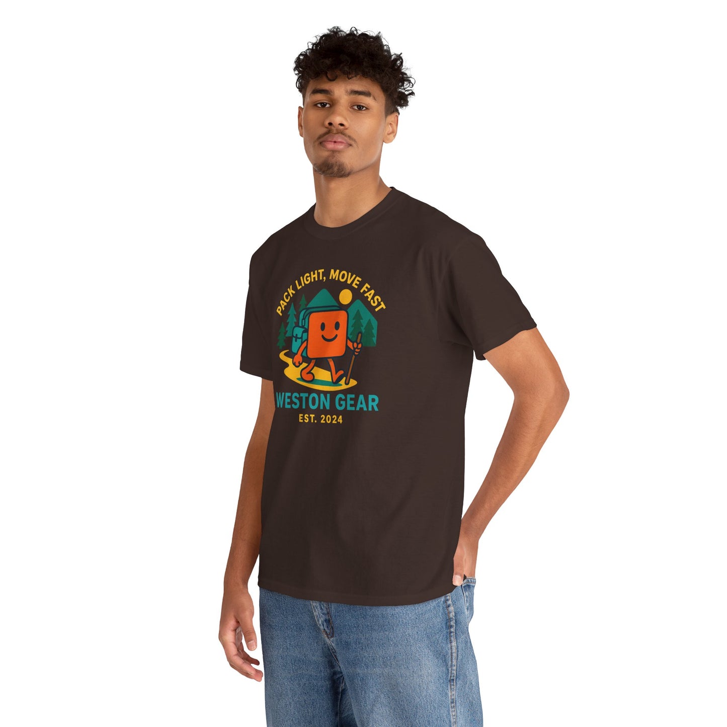 Adventurous Spirit Tee | Outdoor Hiking T-Shirt, Unisex Cotton Shirt, Gift for Nature Lovers, Camping Apparel, Cute Graphic Tee