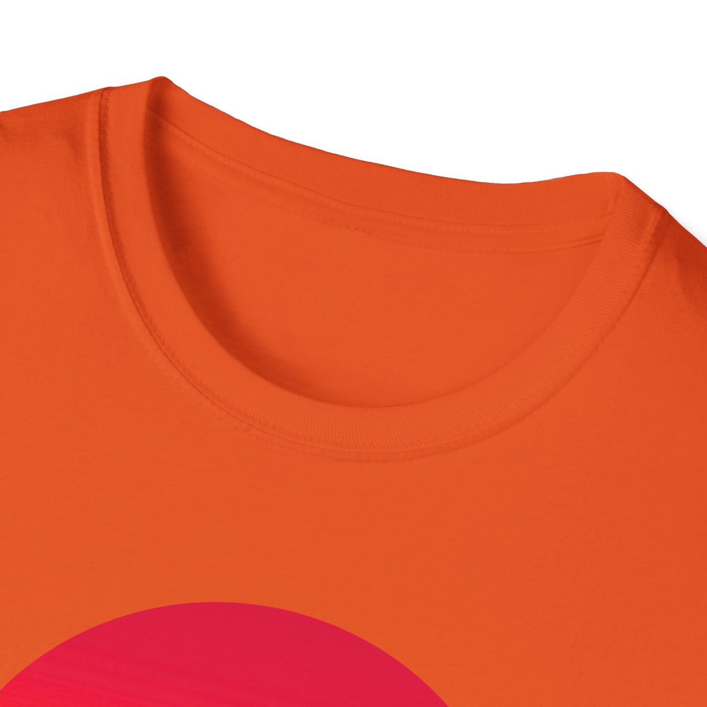 Melting Sun Mountain Tee – Vibrant Sunset Graphic T-Shirt for Nature Lovers | Weston Gear Adventure Apparel | Unisex Summer Travel Vibes
