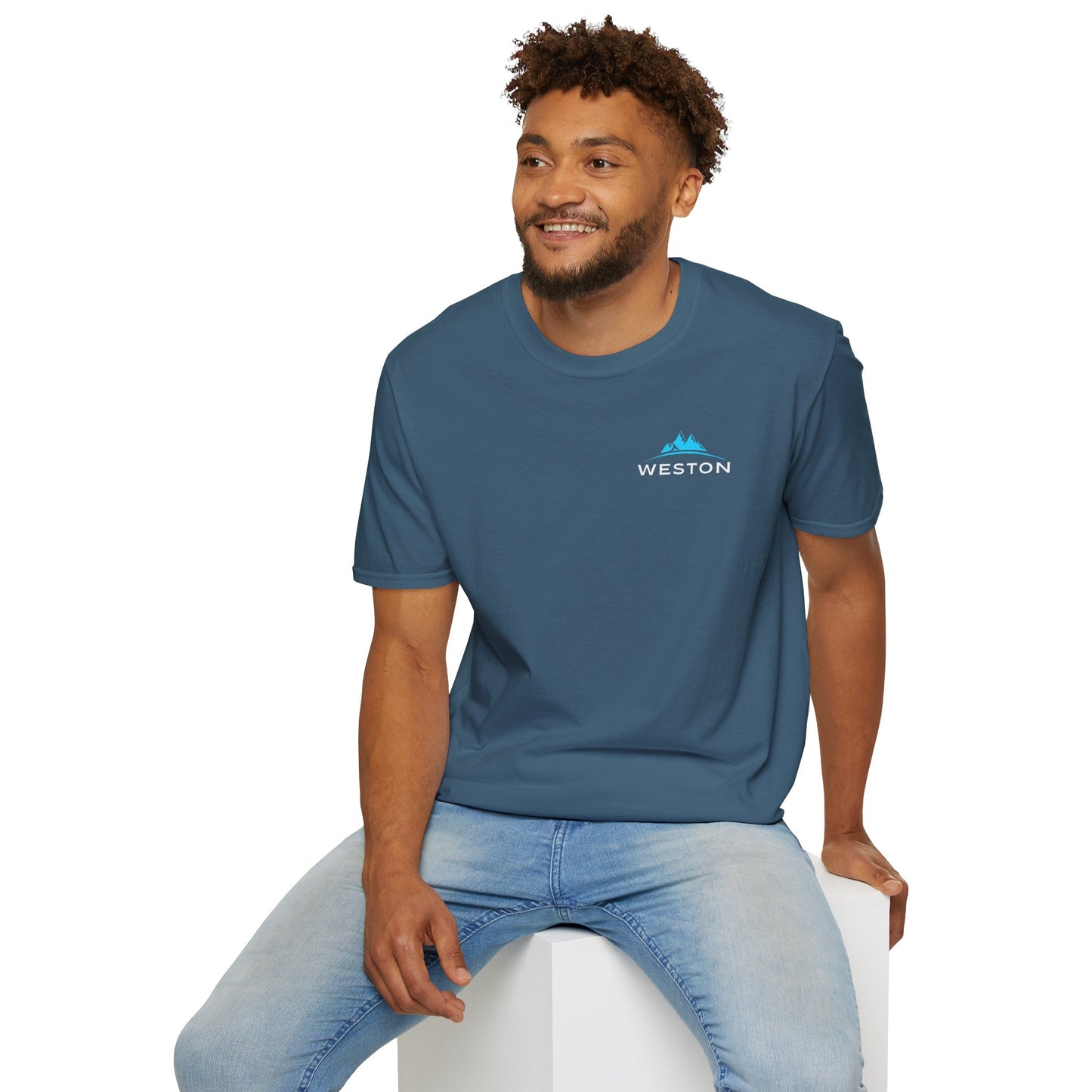 Weston Gear Logo T-Shirt | Softstyle Unisex Tee for Hikers, Campers & Outdoor Adventurers – Comfortable Everyday Wear