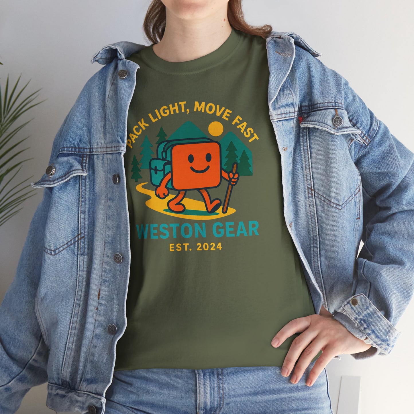 Adventurous Spirit Tee | Outdoor Hiking T-Shirt, Unisex Cotton Shirt, Gift for Nature Lovers, Camping Apparel, Cute Graphic Tee