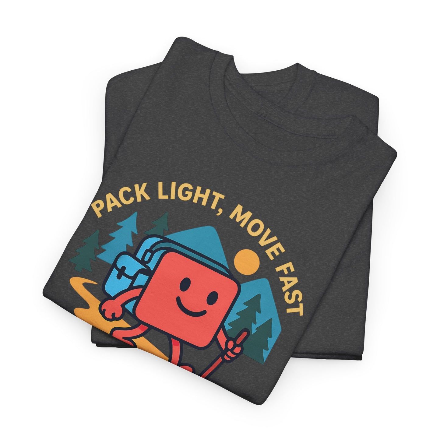 Weston Gear Boxy Hiking T-Shirt – Adventure Ready Unisex Heavy Cotton Tee | Outdoor Camping Graphic Shirt | Gift for Explorers