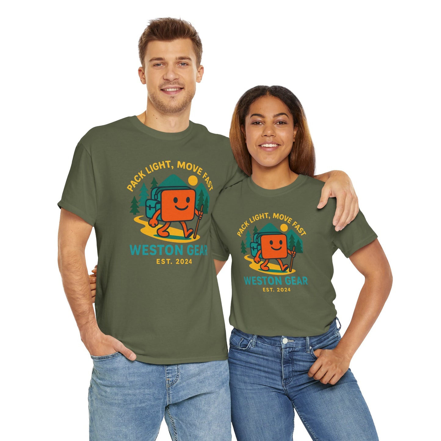 Adventurous Spirit Tee | Outdoor Hiking T-Shirt, Unisex Cotton Shirt, Gift for Nature Lovers, Camping Apparel, Cute Graphic Tee