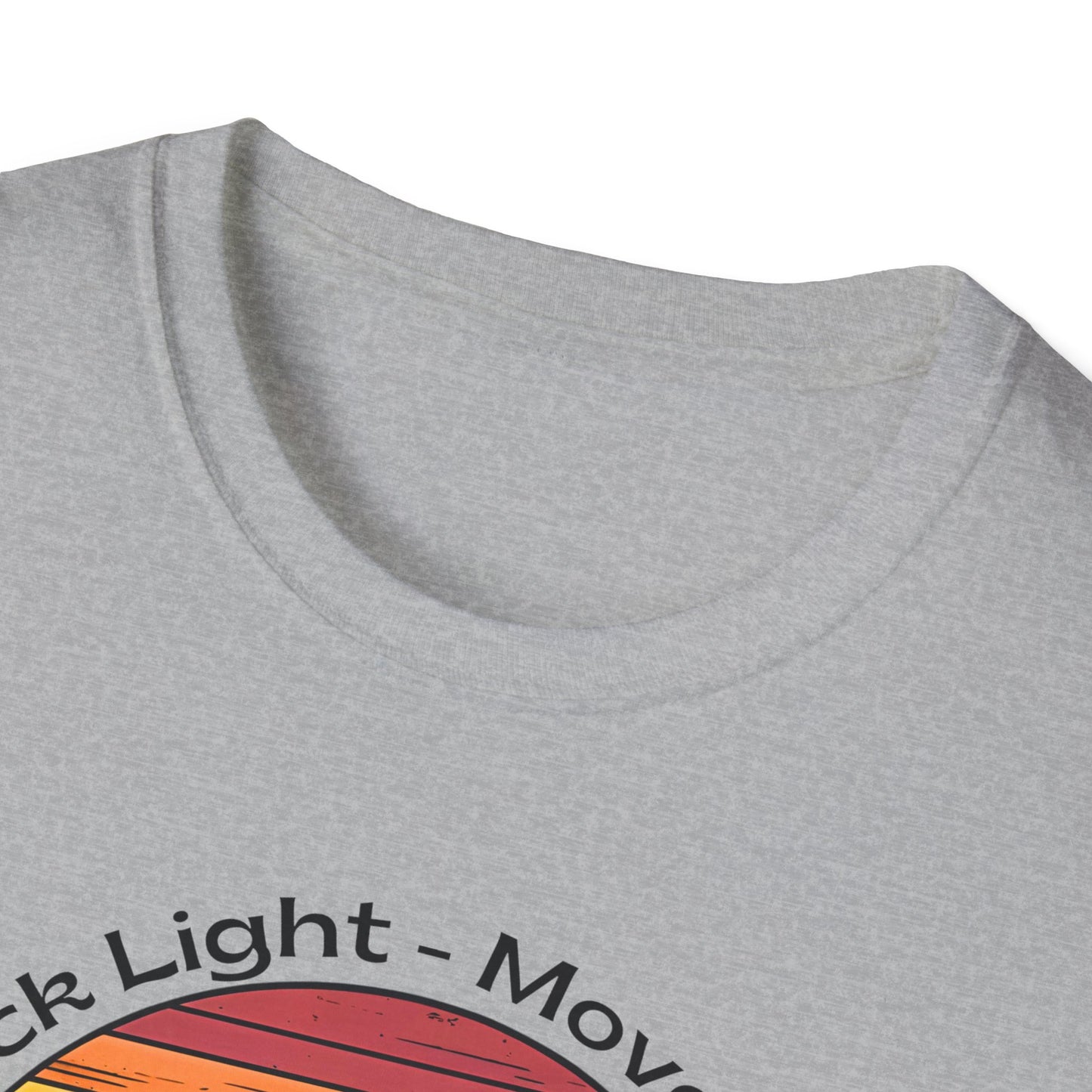 Pack light Move fast – Unisex Adventure T-Shirt for Hiking, Camping & Travel