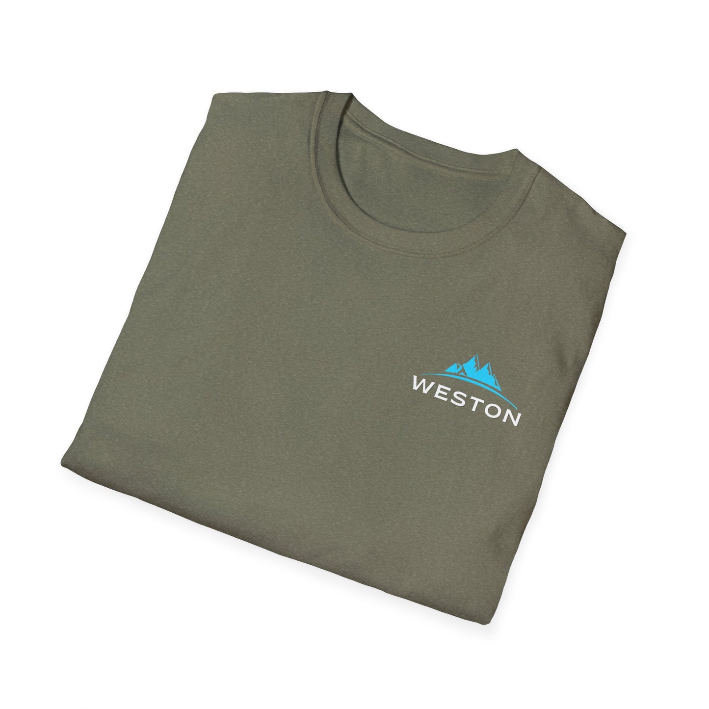 Weston Gear Logo T-Shirt | Softstyle Unisex Tee for Hikers, Campers & Outdoor Adventurers – Comfortable Everyday Wear