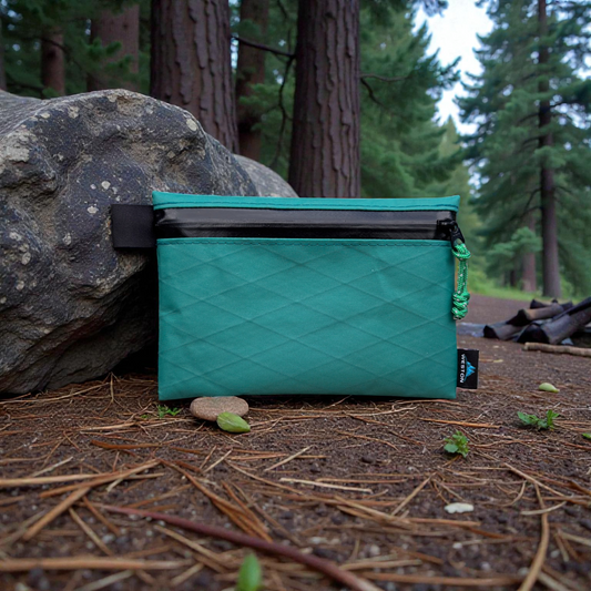X-Pac Zipper Pouch – Ascent Series Ultralight Weatherproof Gear Organizer for Hiking, Camping & Travel Storage