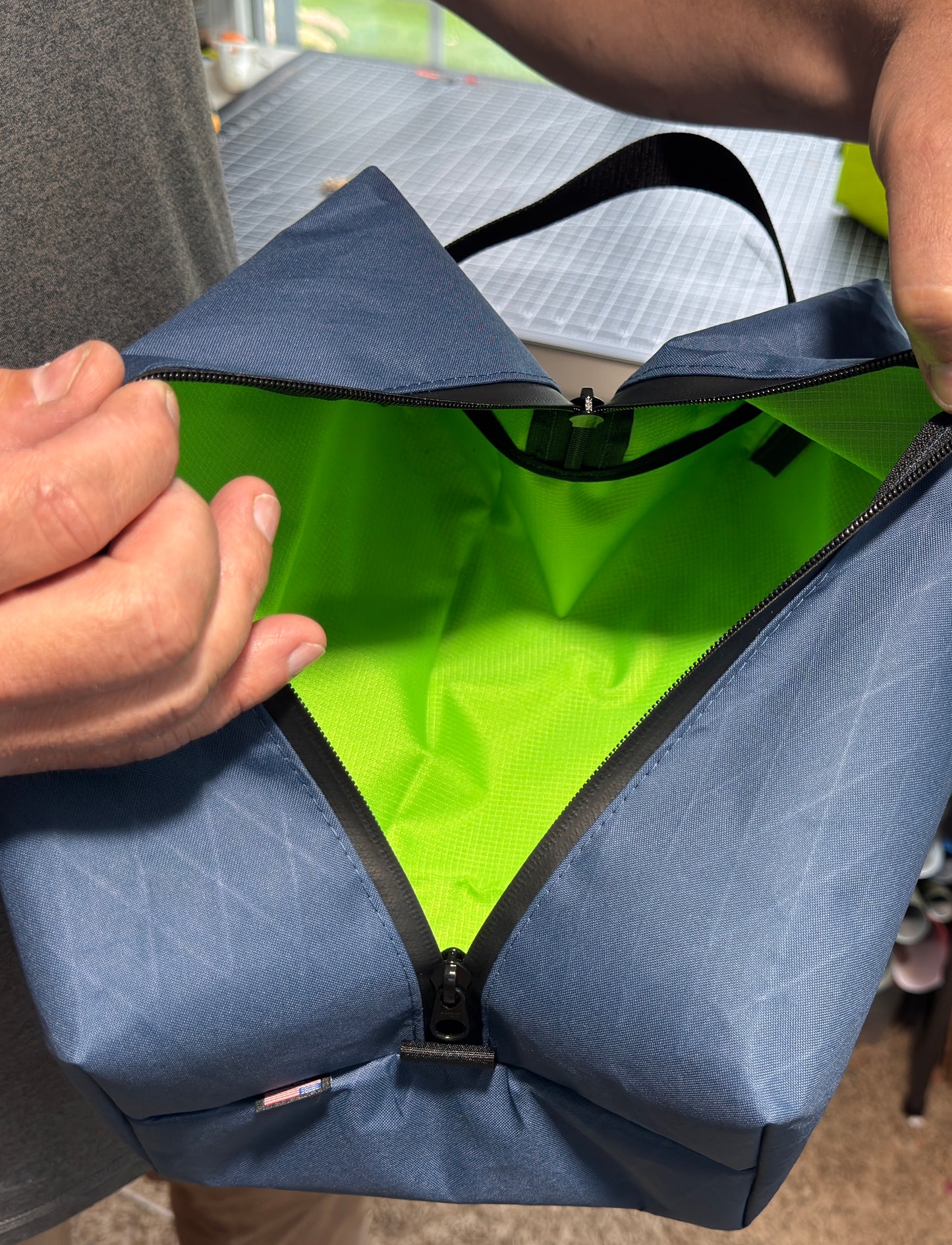 Peak Series X-Pac® Box Pouches – Handmade Waterproof Gear Organizers with Premium Nylon Liners | Ultralight Travel & Hiking Bags