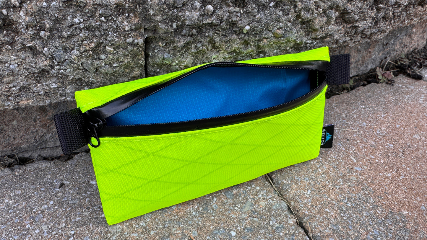 Peak Series X-Pac Zipper Pouches – Premium Ultralight Waterproof Organizer with Nylon Liner | Hiking Wallet, Travel & Backpacking Gear