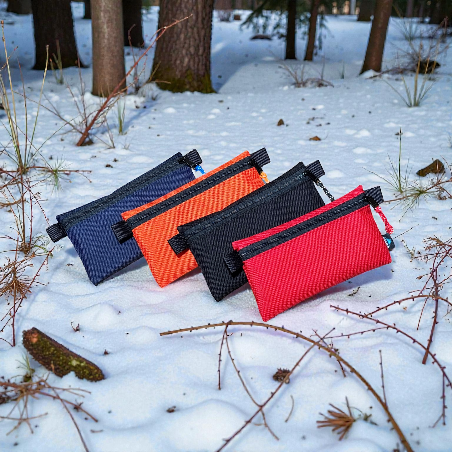 Cordura® Timberline Series Large Zip Pouches – Built for Hiking, Camping & EDC
