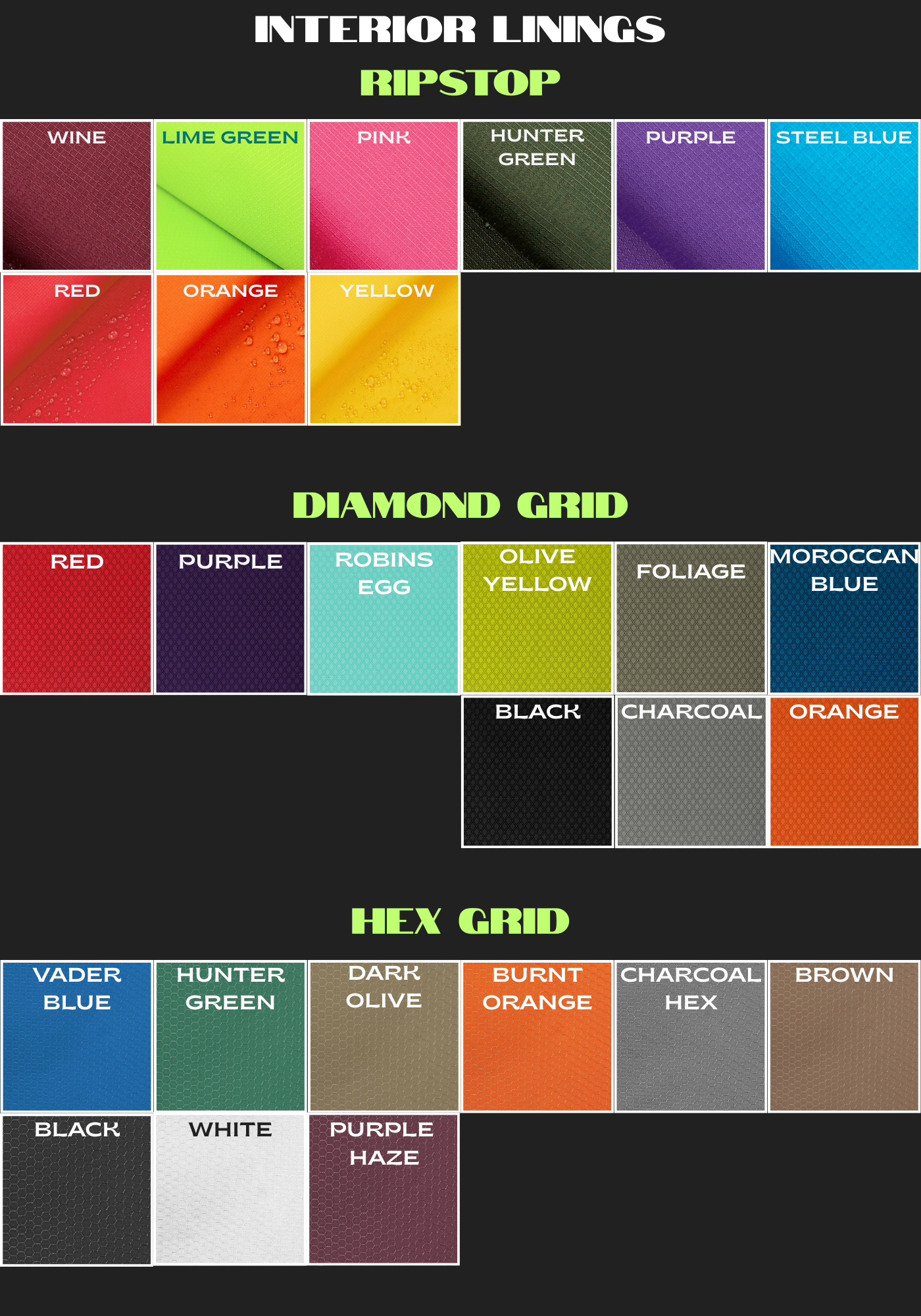 Peak Series X-Pac Zipper Pouches – Premium Ultralight Waterproof Organizer with Nylon Liner | Hiking Wallet, Travel & Backpacking Gear