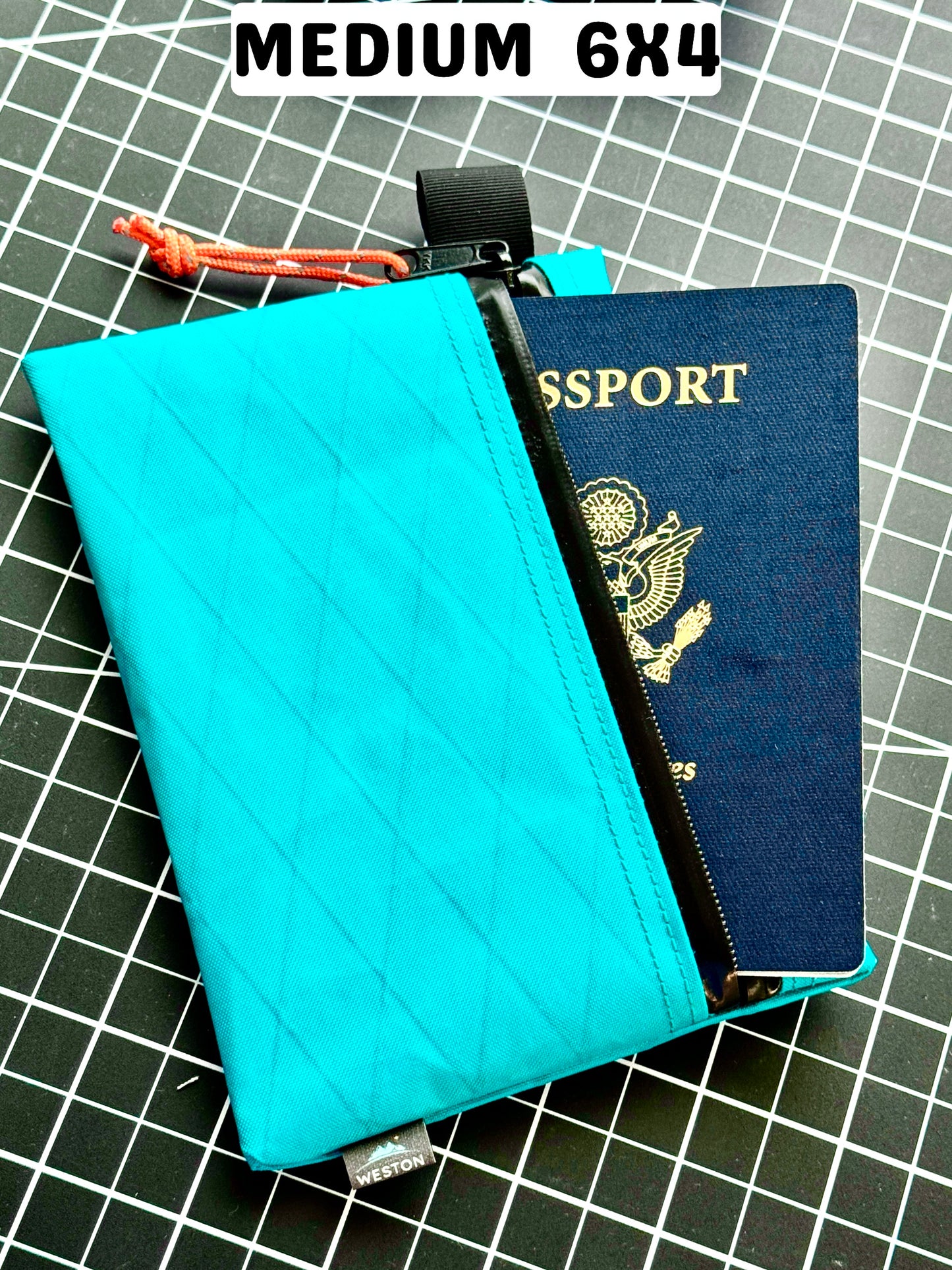 X-Pac® Ultralight Ascent Zipper Pouch – Weatherproof Wallet, Passport Holder & Backpacking Gear Organizer