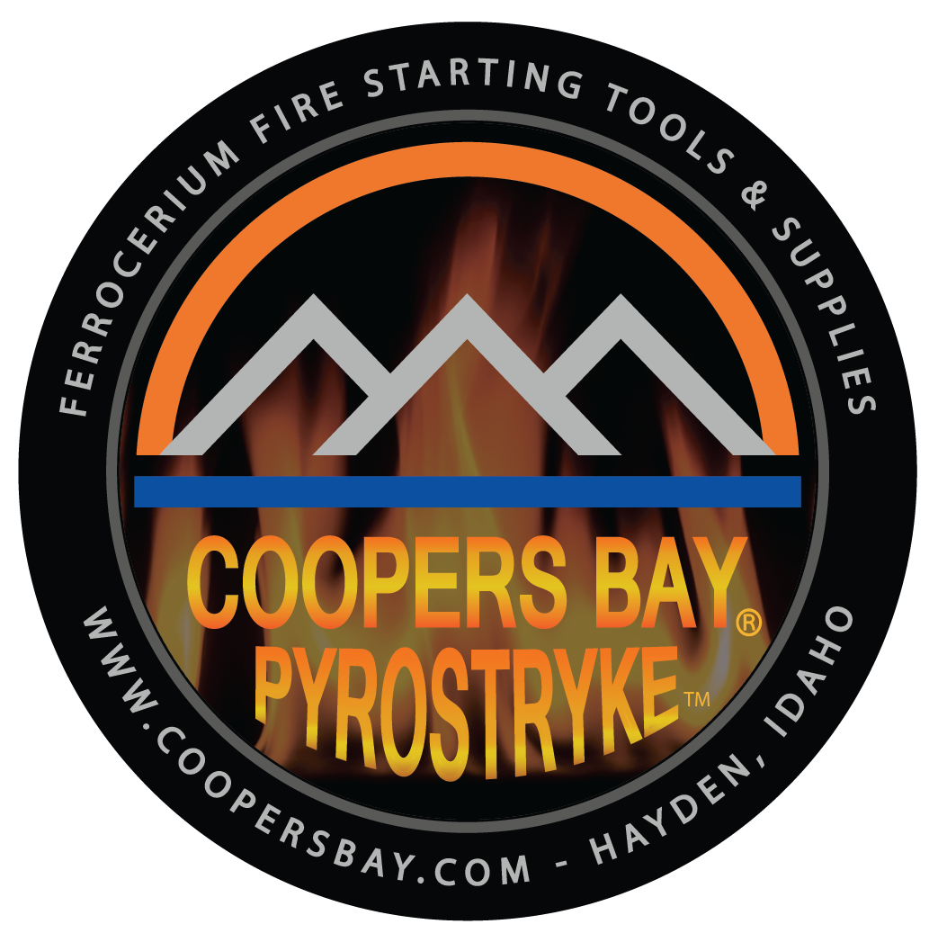 HexaLite™ "Mini" - Compact Ferro Rod Fire Starter - 6-Sided Shape & Ceramic Striker