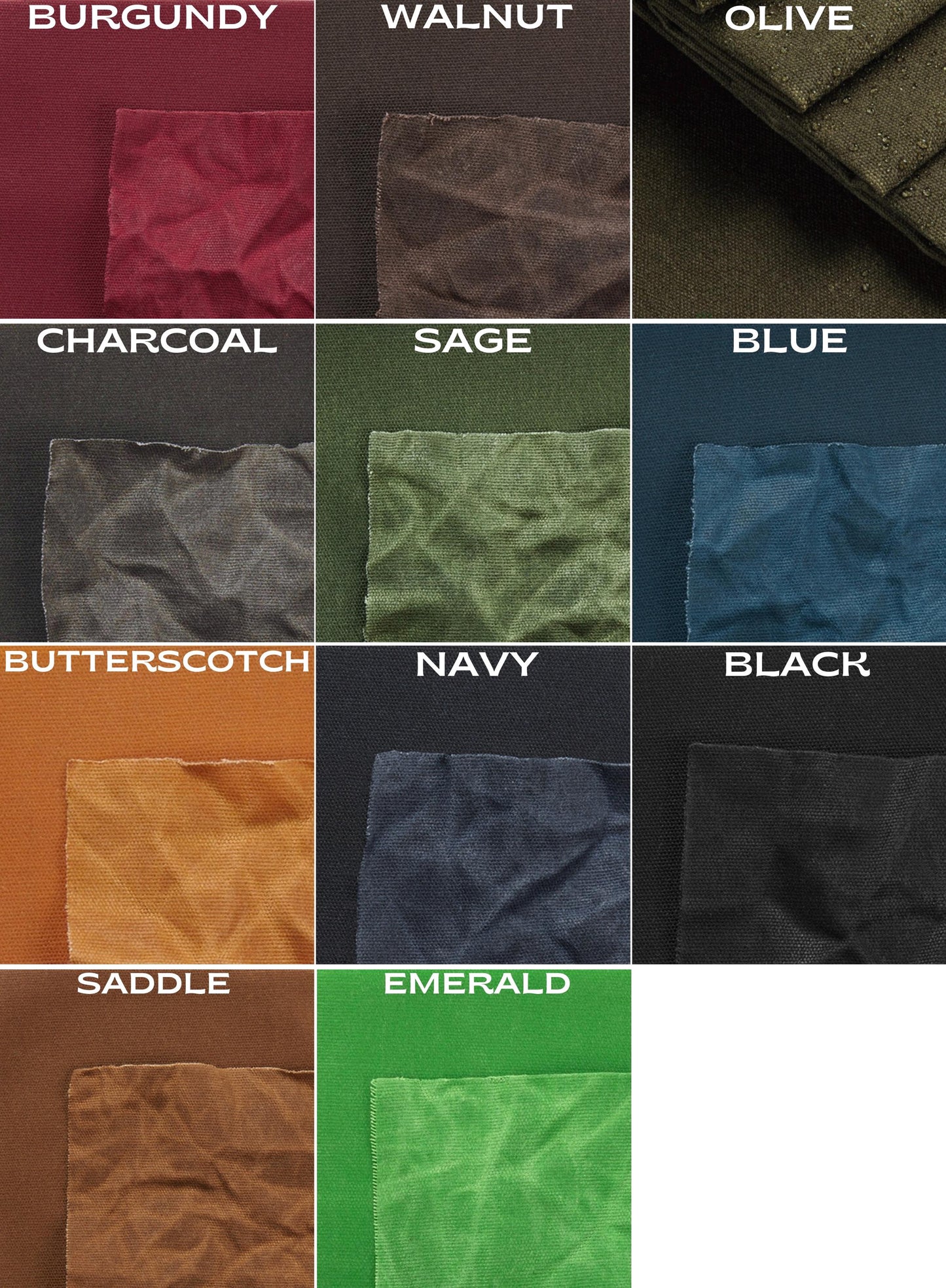 Waxed Canvas Zipper Pouch, 4x4x1, Canvas Pouch, Ultralight Gear, Travel Bag, Travel Wallet, EDC Pouch, Backpack Organizer, Bushcraft Gear