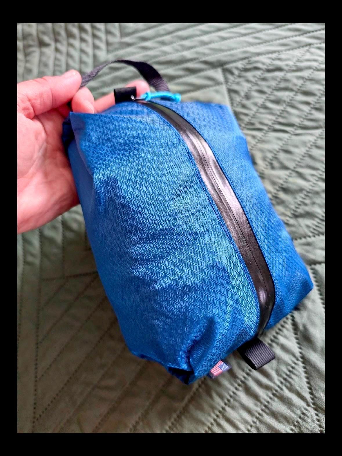 Ultralight Backpacking Ditty Bag – Premium Nylon Zip Ditty Bag or Toiletry Kit for Backpacking, Hiking & EDC – Gear Bag for Trail and Travel