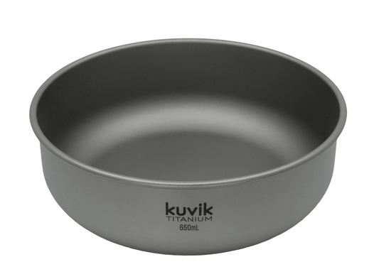 Kuvik 650ml Titanium Bowl